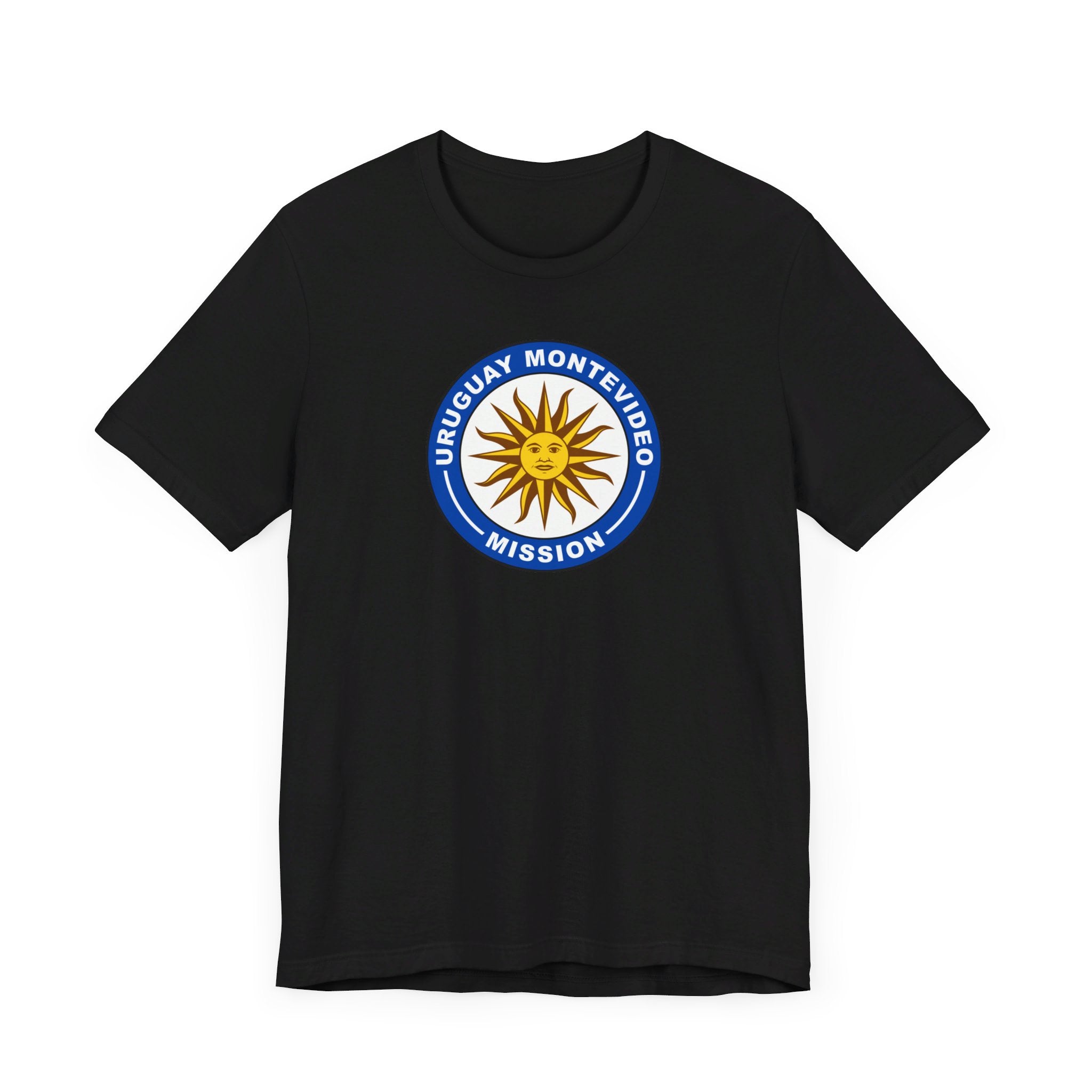 Uruguay Montevideo Mission Circular Flag T-shirt - Mission Wishlist - LDS Missionary Gift Store