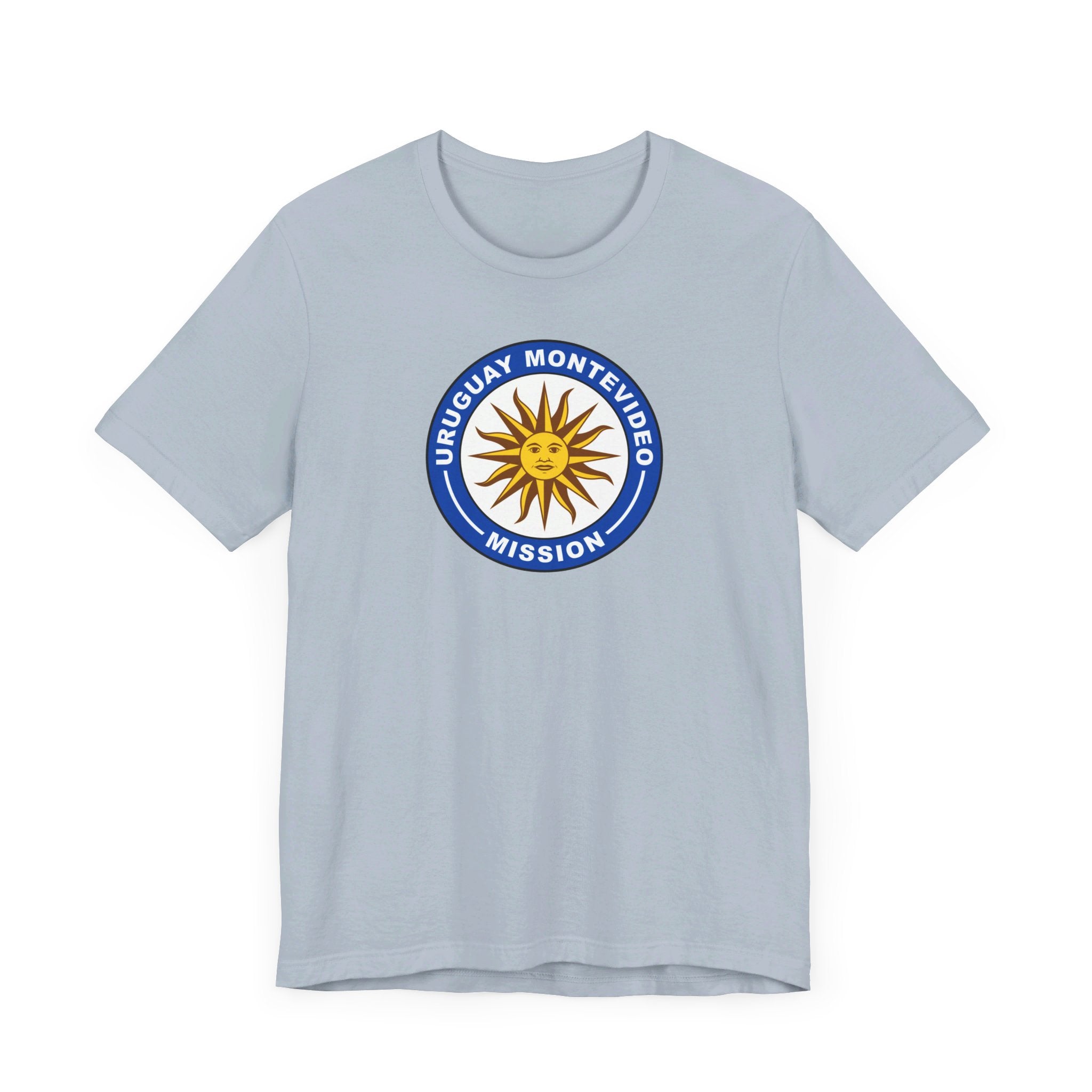 Uruguay Montevideo Mission Circular Flag T-shirt - Mission Wishlist - LDS Missionary Gift Store