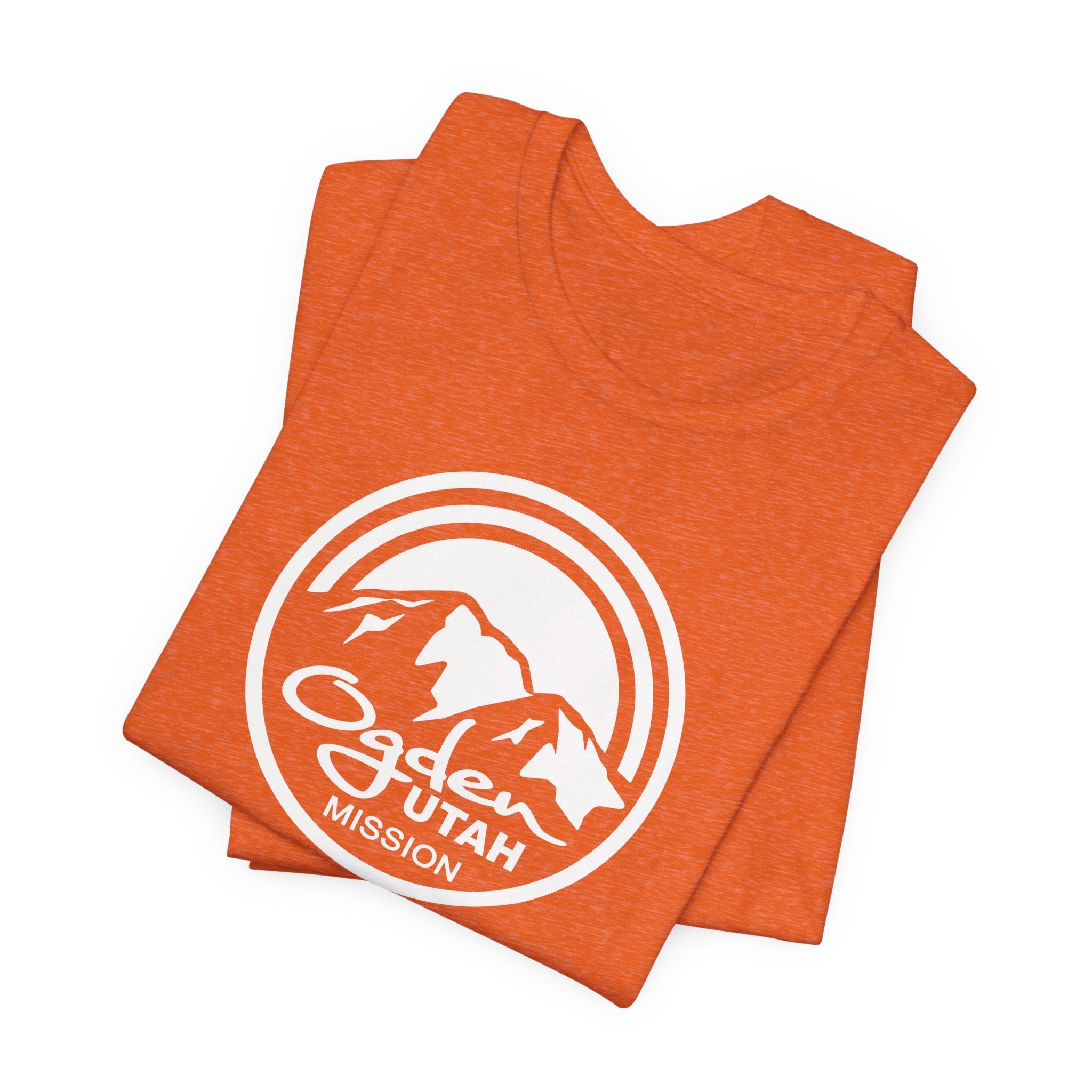 Utah Ogden Mission Circular Monochrome Logo T-Shirt - Mission Wishlist - LDS Missionary Gift Store