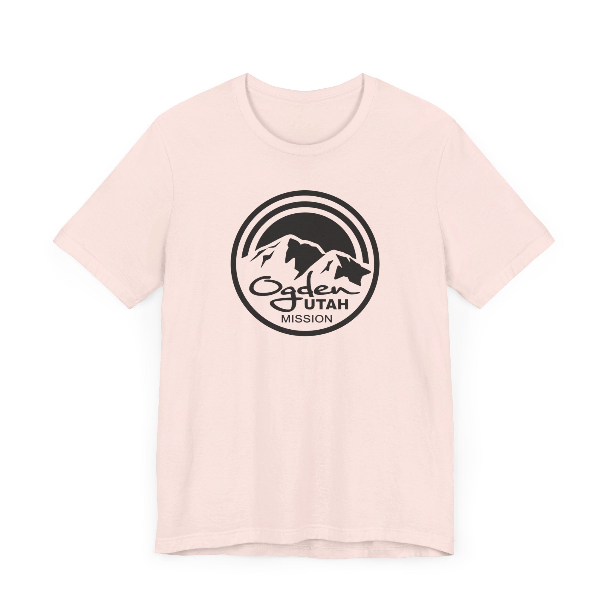 Utah Ogden Mission Circular Monochrome Logo T-Shirt - Mission Wishlist - LDS Missionary Gift Store