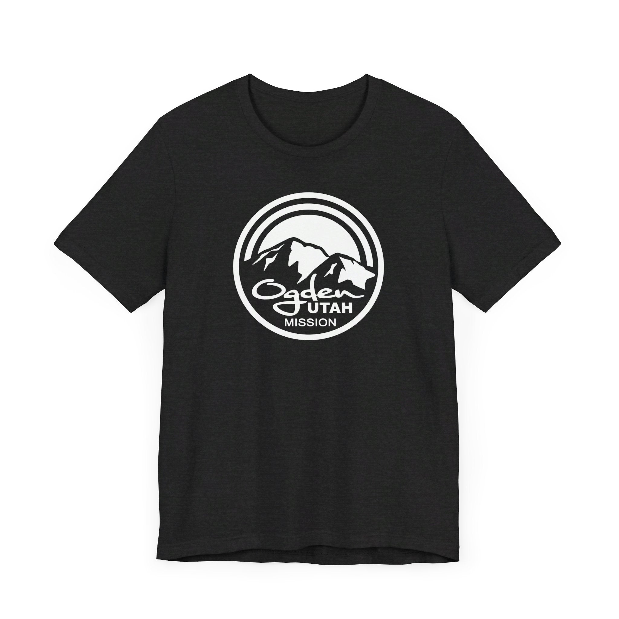 Utah Ogden Mission Circular Monochrome Logo T-Shirt - Mission Wishlist - LDS Missionary Gift Store