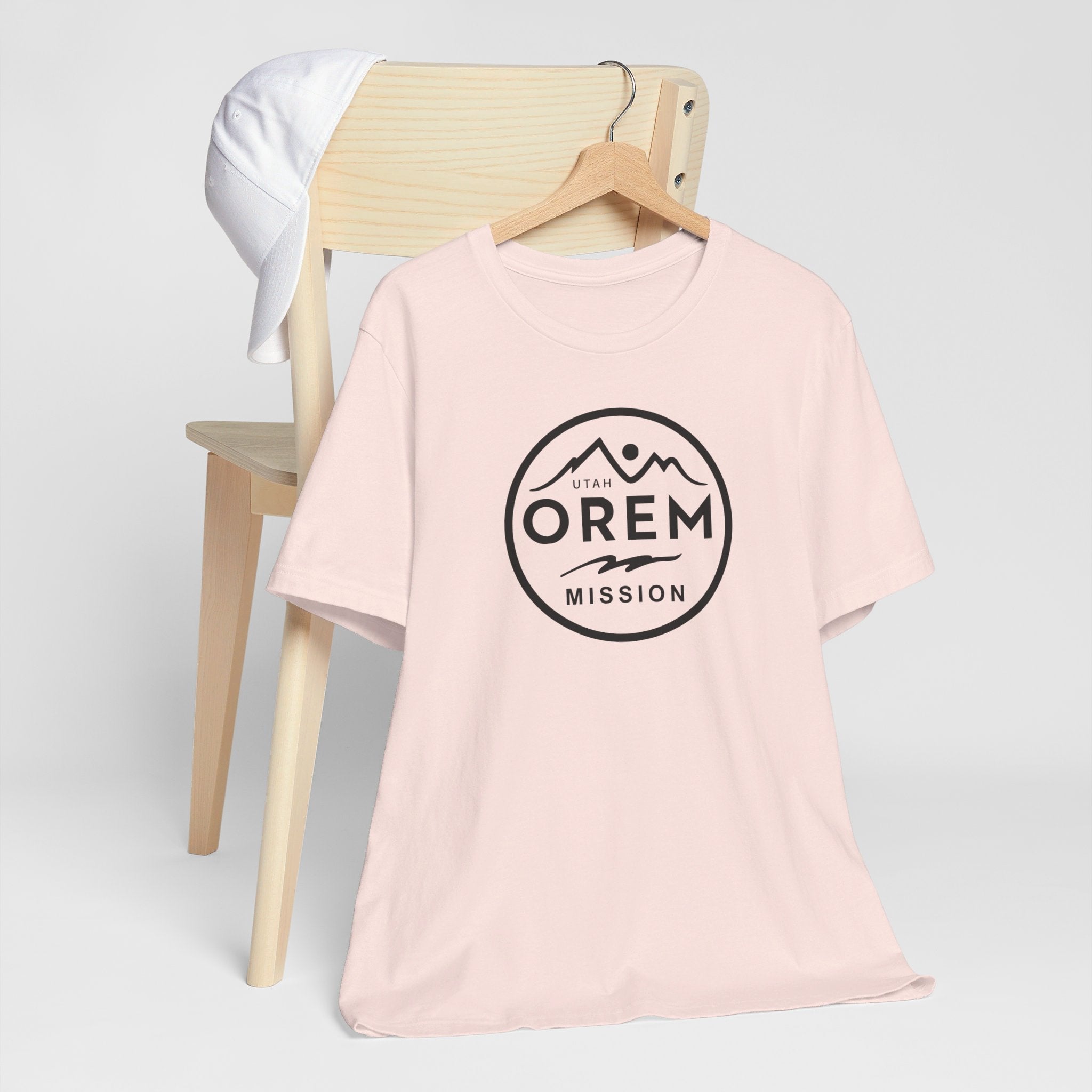 Utah Orem Mission Circular Monochrome Logo T-Shirt - Mission Wishlist - LDS Missionary Gift Store