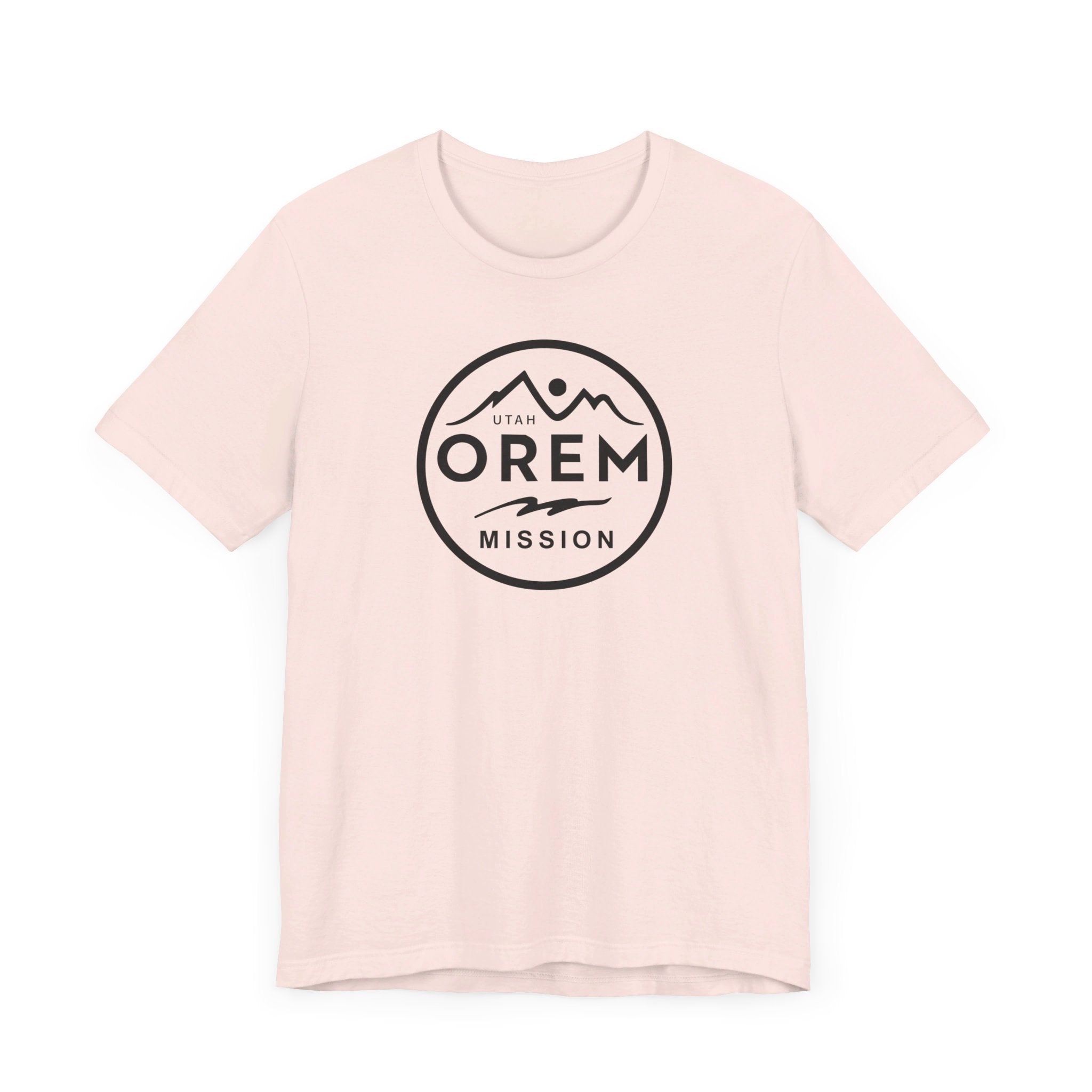 Utah Orem Mission Circular Monochrome Logo T-Shirt - Mission Wishlist - LDS Missionary Gift Store