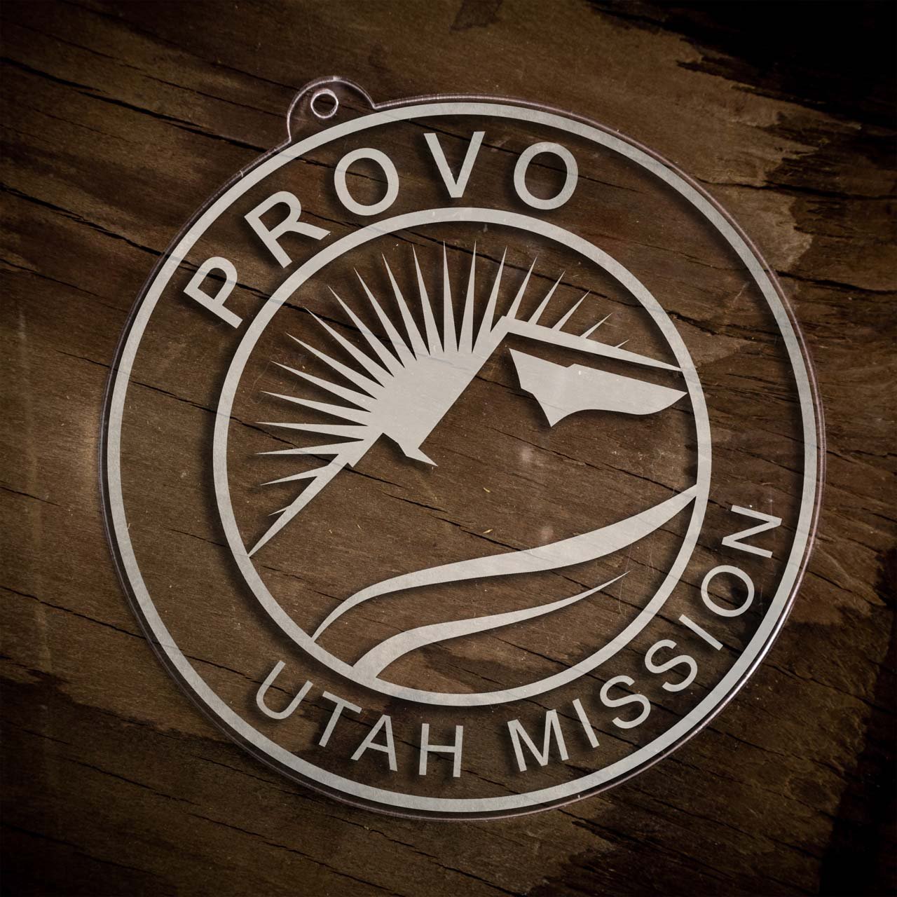 Utah Provo Mission Christmas Ornament - Latter-Day Saint LDS Missionary Gift - Book of Mormon