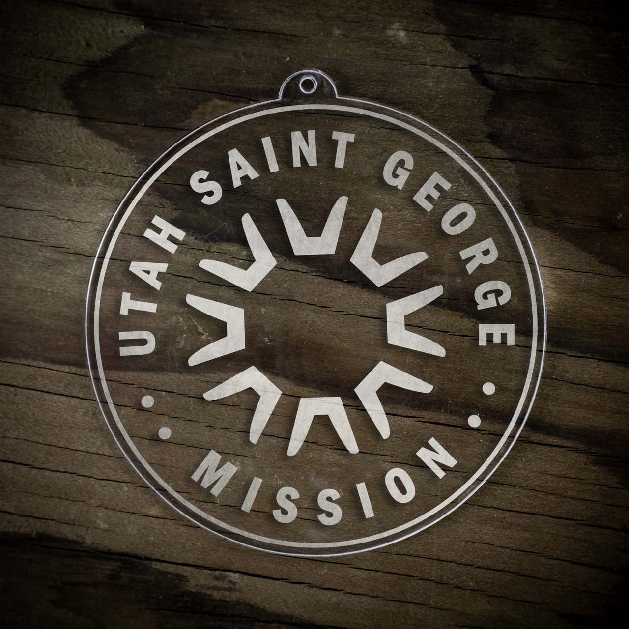 Utah Saint George Mission Christmas Ornament - Latter-Day Saint LDS Missionary Gift - Book of Mormon