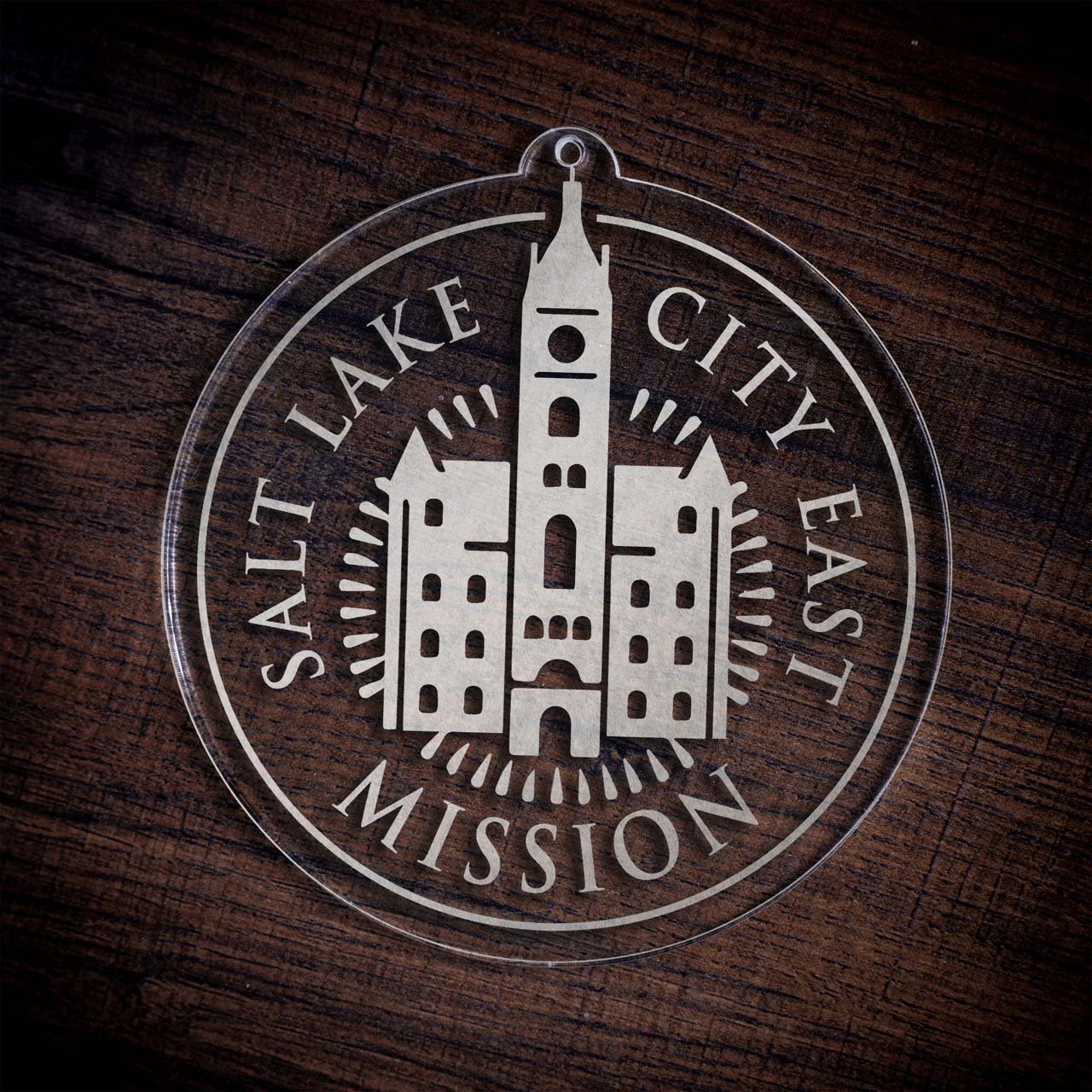 Utah Salt Lake City East Mission Christmas Ornament - Latter-Day Saint LDS Missionary Gift - Book of Mormon