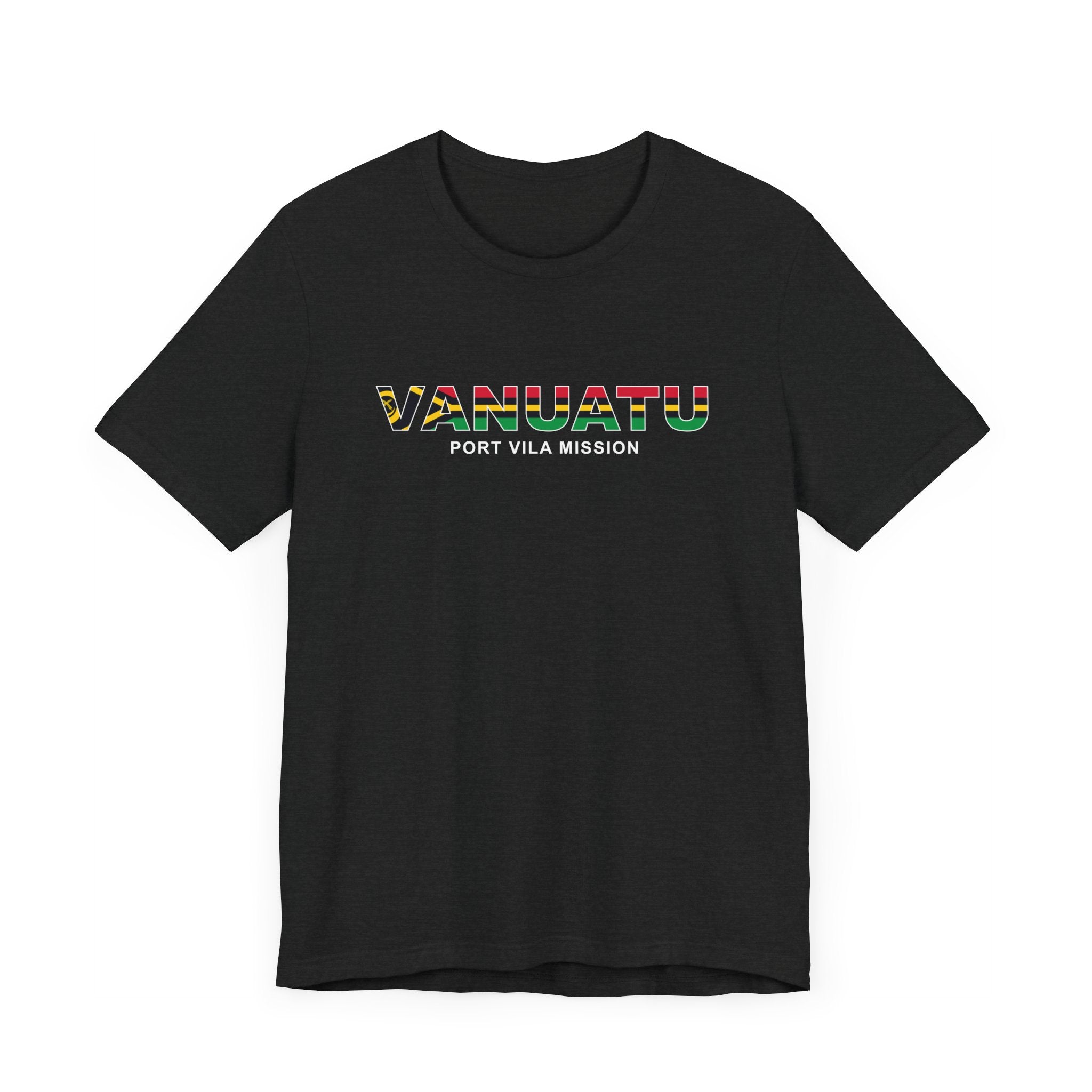 Vanuatu Port Vila Mission Flag Title T-shirt - Mission Wishlist - LDS Missionary Gift Store