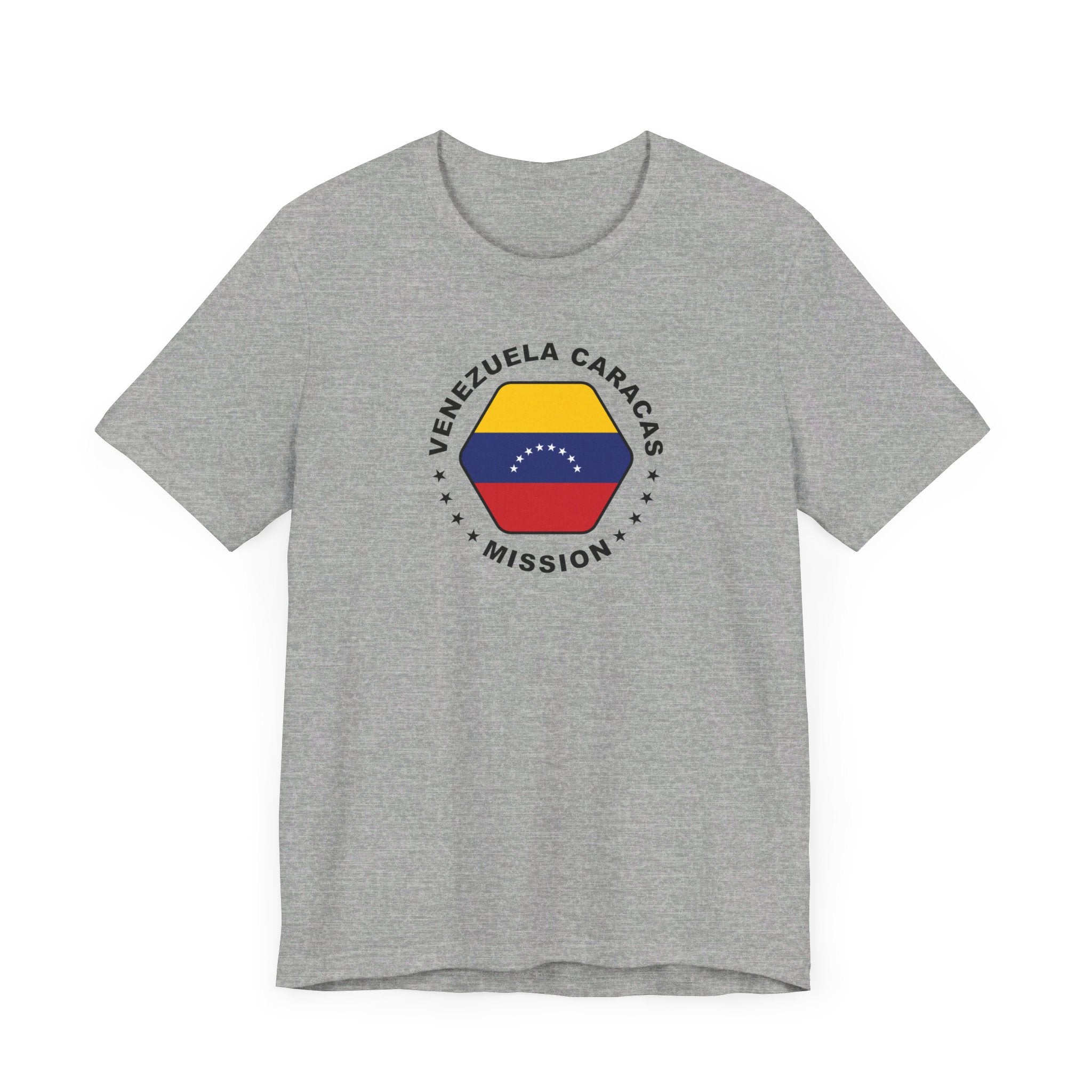 Venezuela Caracas Mission Circular Flag T-shirt - Mission Wishlist - LDS Missionary Gift Store
