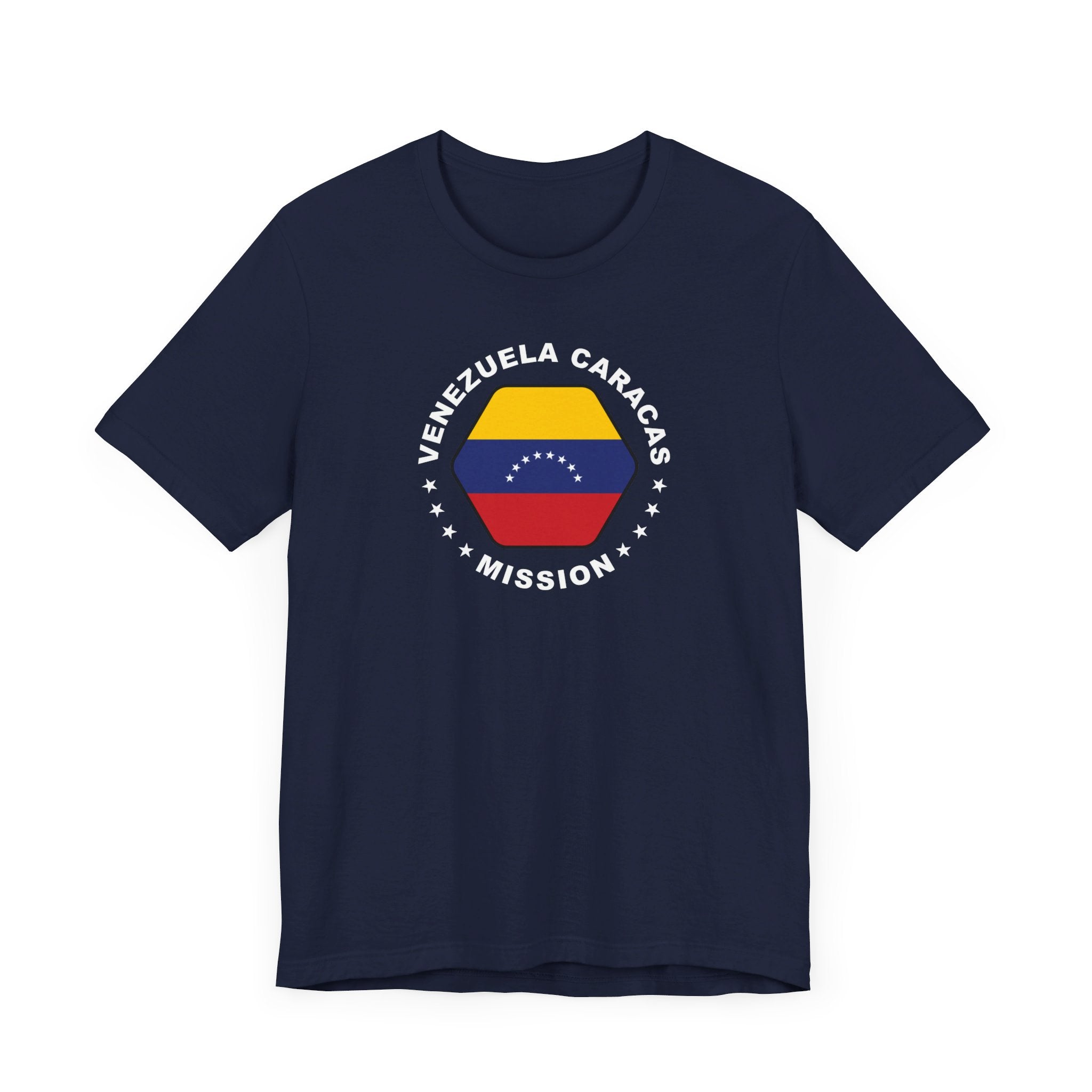 Venezuela Caracas Mission Circular Flag T-shirt - Mission Wishlist - LDS Missionary Gift Store