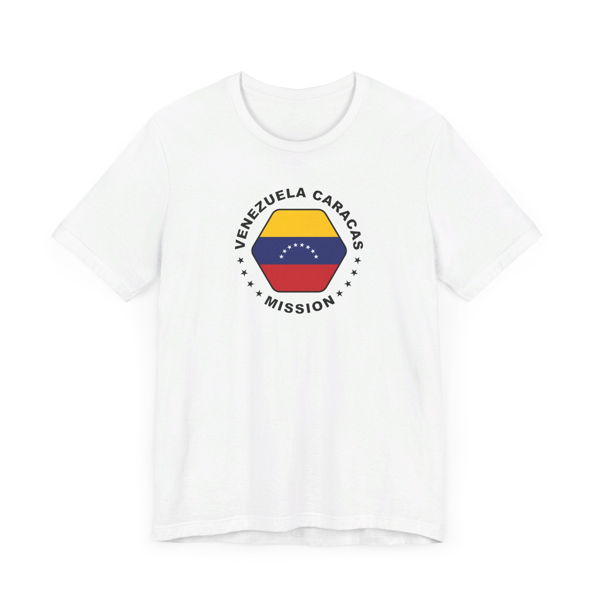 Venezuela Caracas Mission Circular Flag T-shirt - Mission Wishlist - LDS Missionary Gift Store