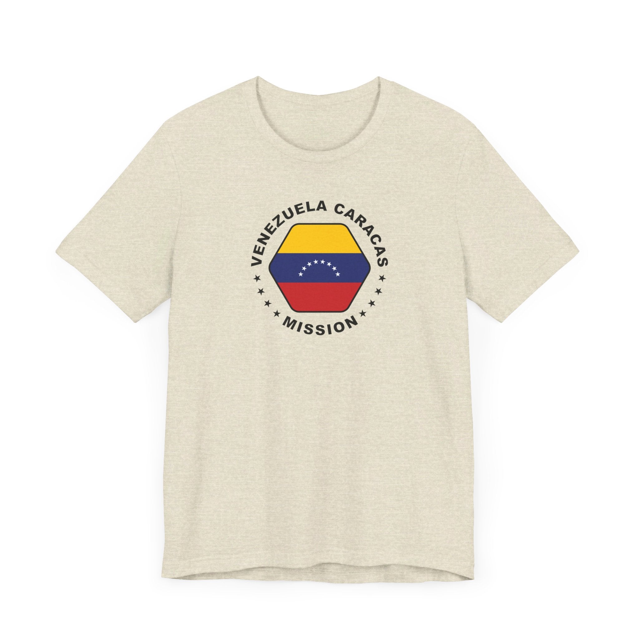 Venezuela Caracas Mission Circular Flag T-shirt - Mission Wishlist - LDS Missionary Gift Store