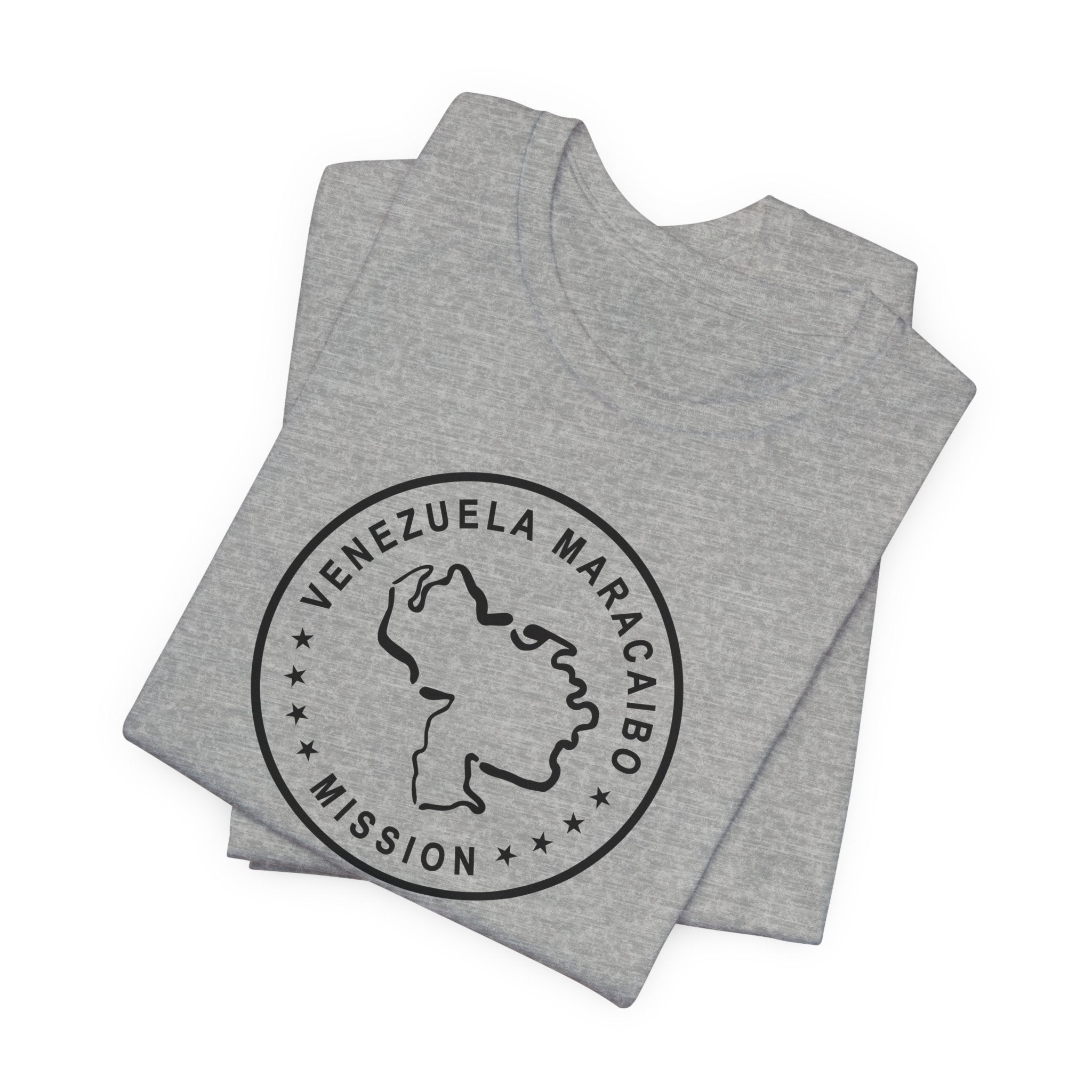 Venezuela Maracaibo Mission Circular Monochrome Logo T-Shirt - Mission Wishlist - LDS Missionary Gift Store