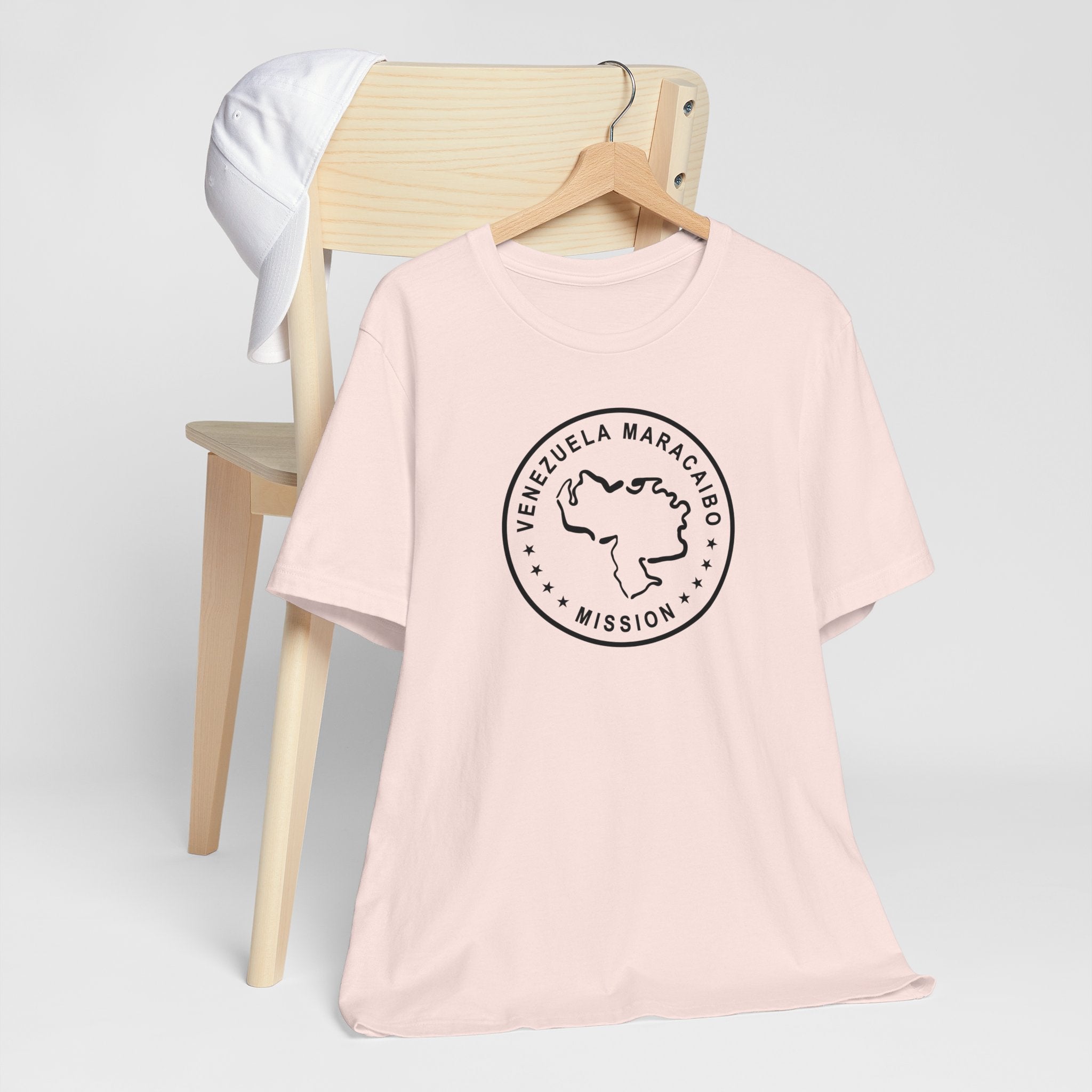 Venezuela Maracaibo Mission Circular Monochrome Logo T-Shirt - Mission Wishlist - LDS Missionary Gift Store