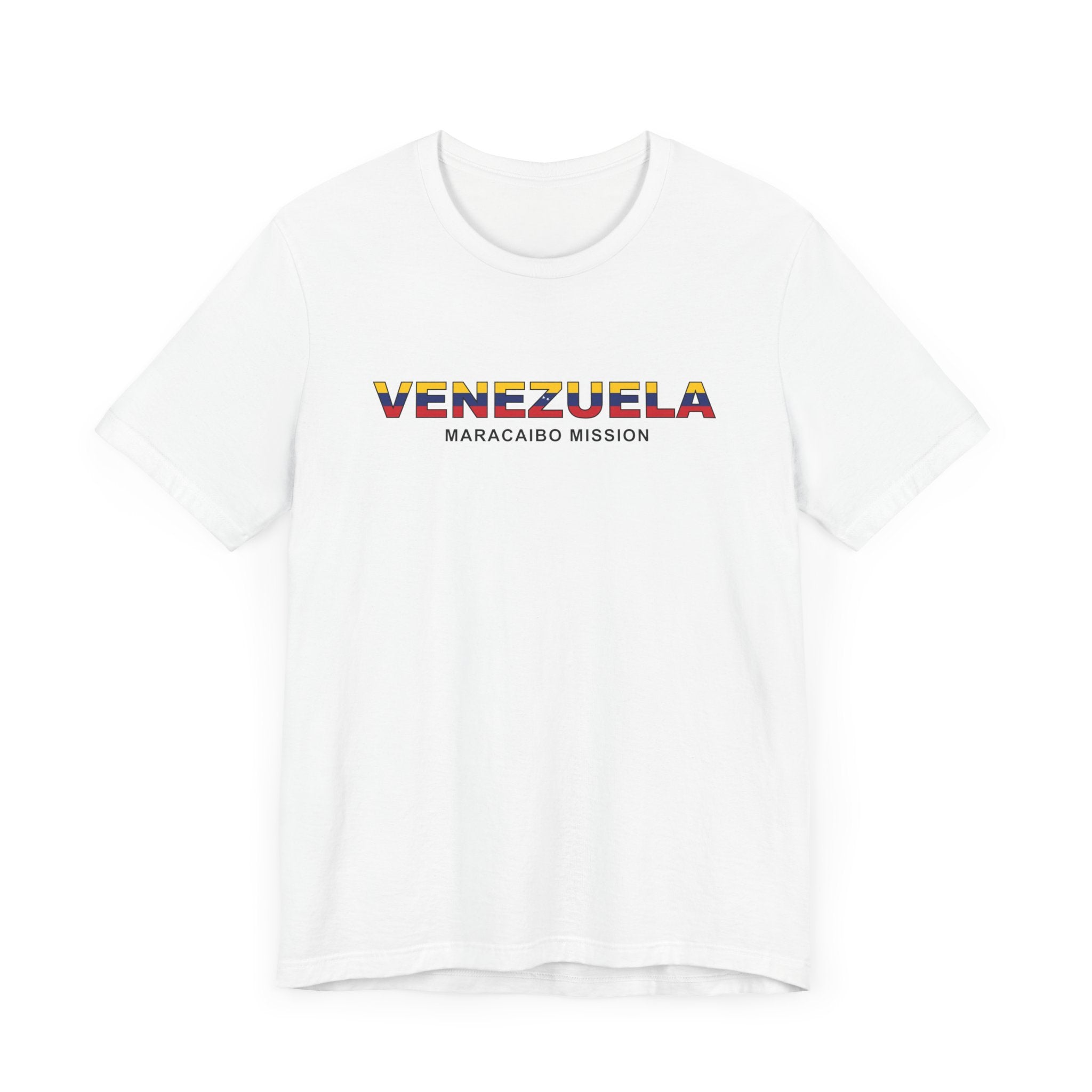 Venezuela Maracaibo Mission Flag Title T-shirt - Mission Wishlist - LDS Missionary Gift Store
