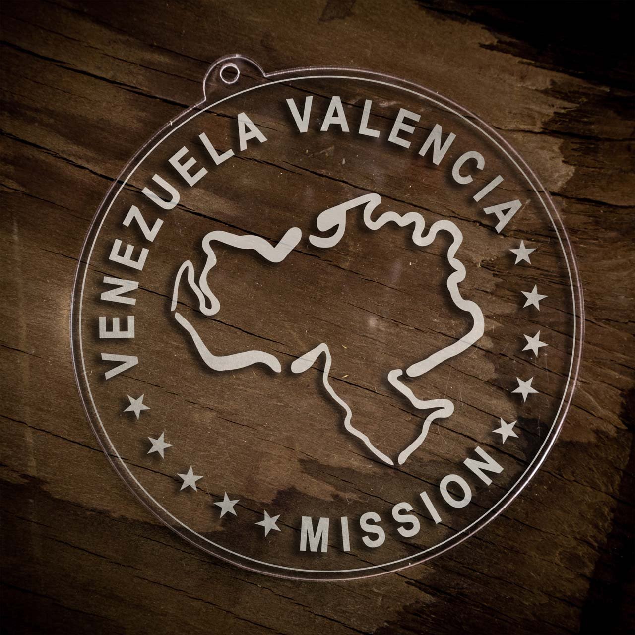 Venezuela Valencia Mission Christmas Ornament - Latter-Day Saint LDS Missionary Gift - Book of Mormon