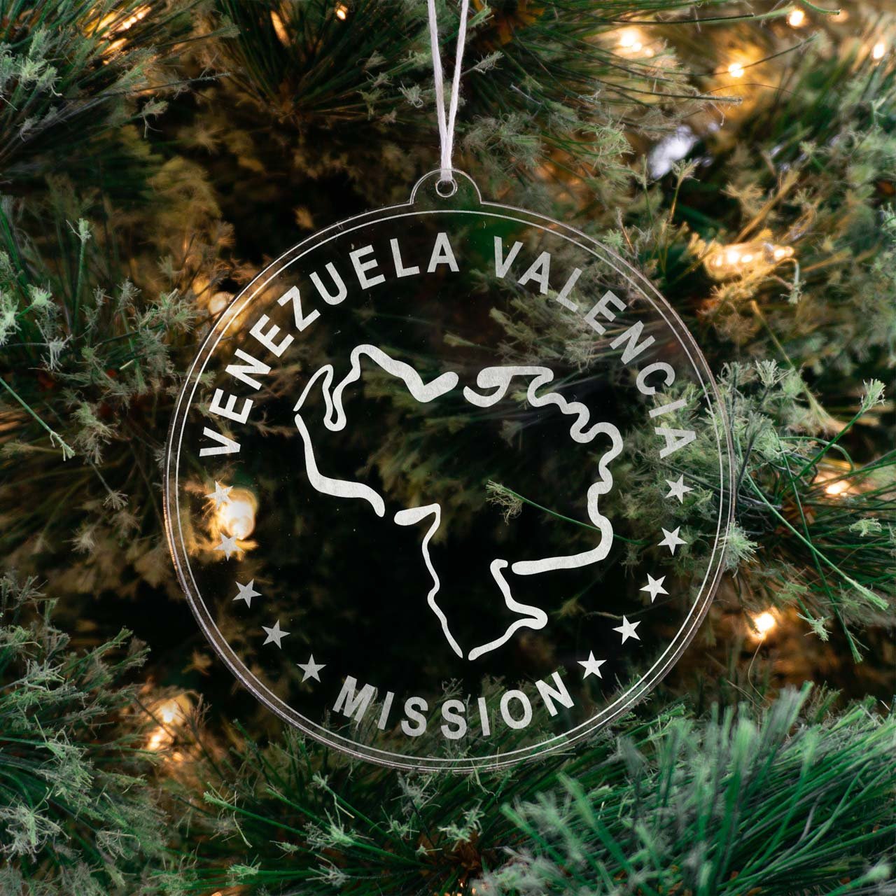 Venezuela Valencia Mission Christmas Ornament - Latter-Day Saint LDS Missionary Gift - Book of Mormon