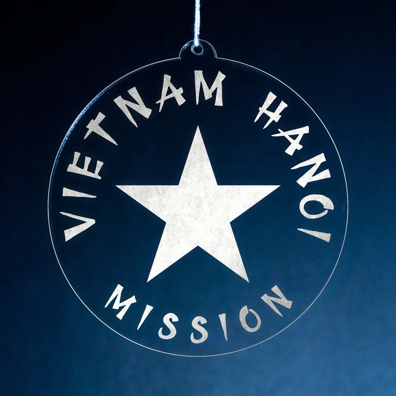 Vietnam Hanoi Mission Christmas Ornament - Latter-Day Saint LDS Missionary Gift - Book of Mormon