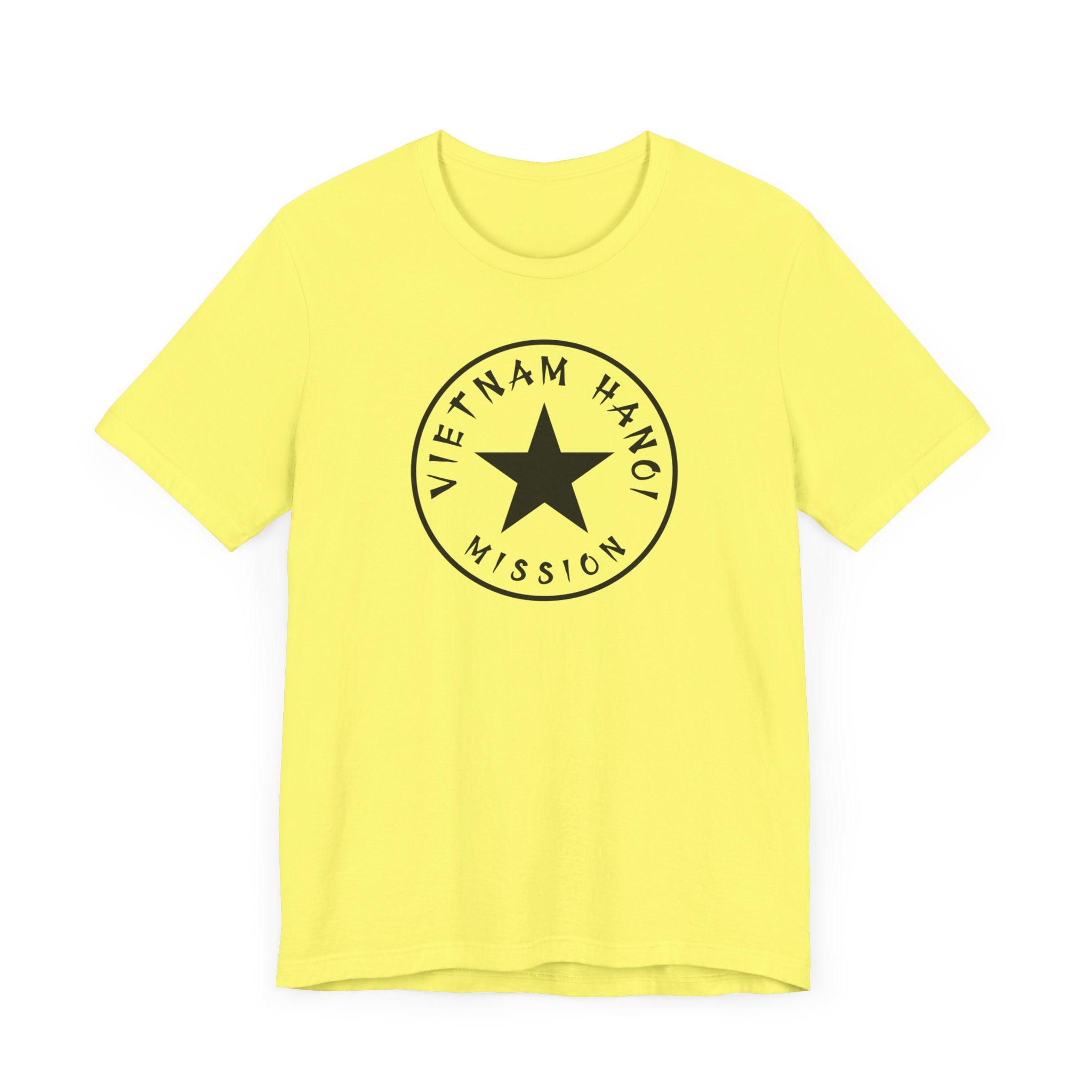 Vietnam Hanoi Mission Circular Monochrome Logo T-Shirt - Mission Wishlist - LDS Missionary Gift Store