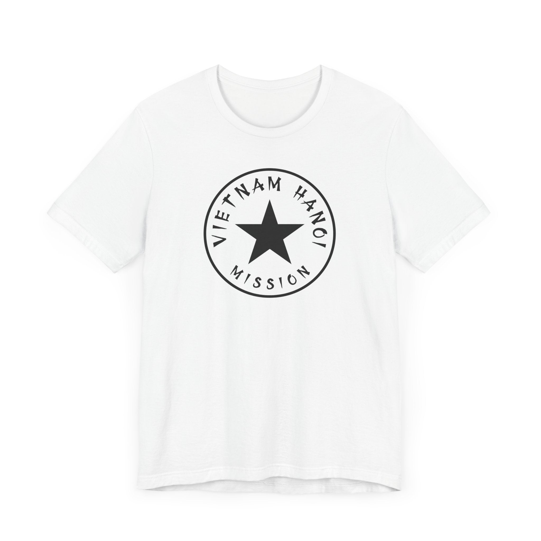 Vietnam Hanoi Mission Circular Monochrome Logo T-Shirt - Mission Wishlist - LDS Missionary Gift Store