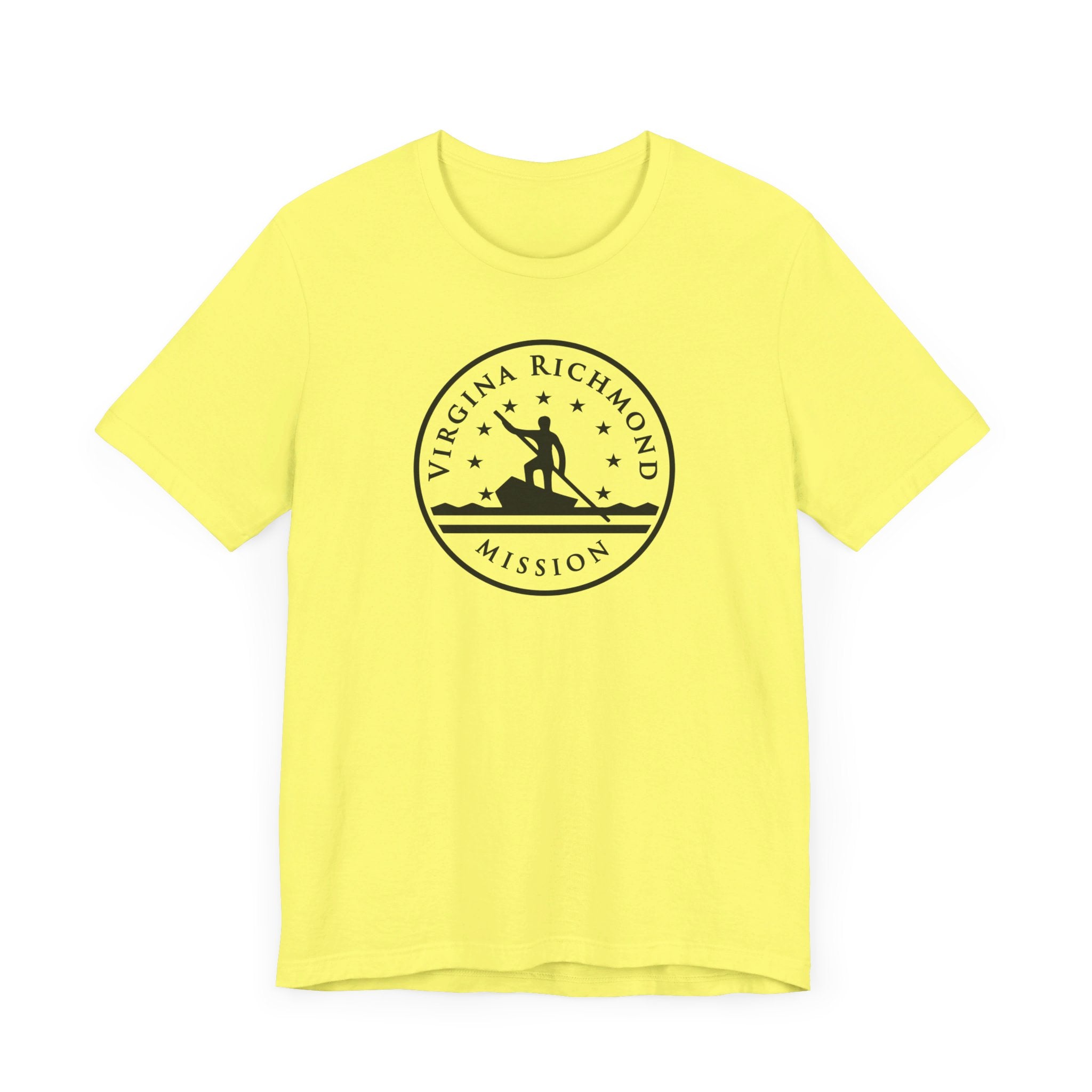 Virginia Richmond Mission Circular Monochrome Logo T-Shirt - Mission Wishlist - LDS Missionary Gift Store