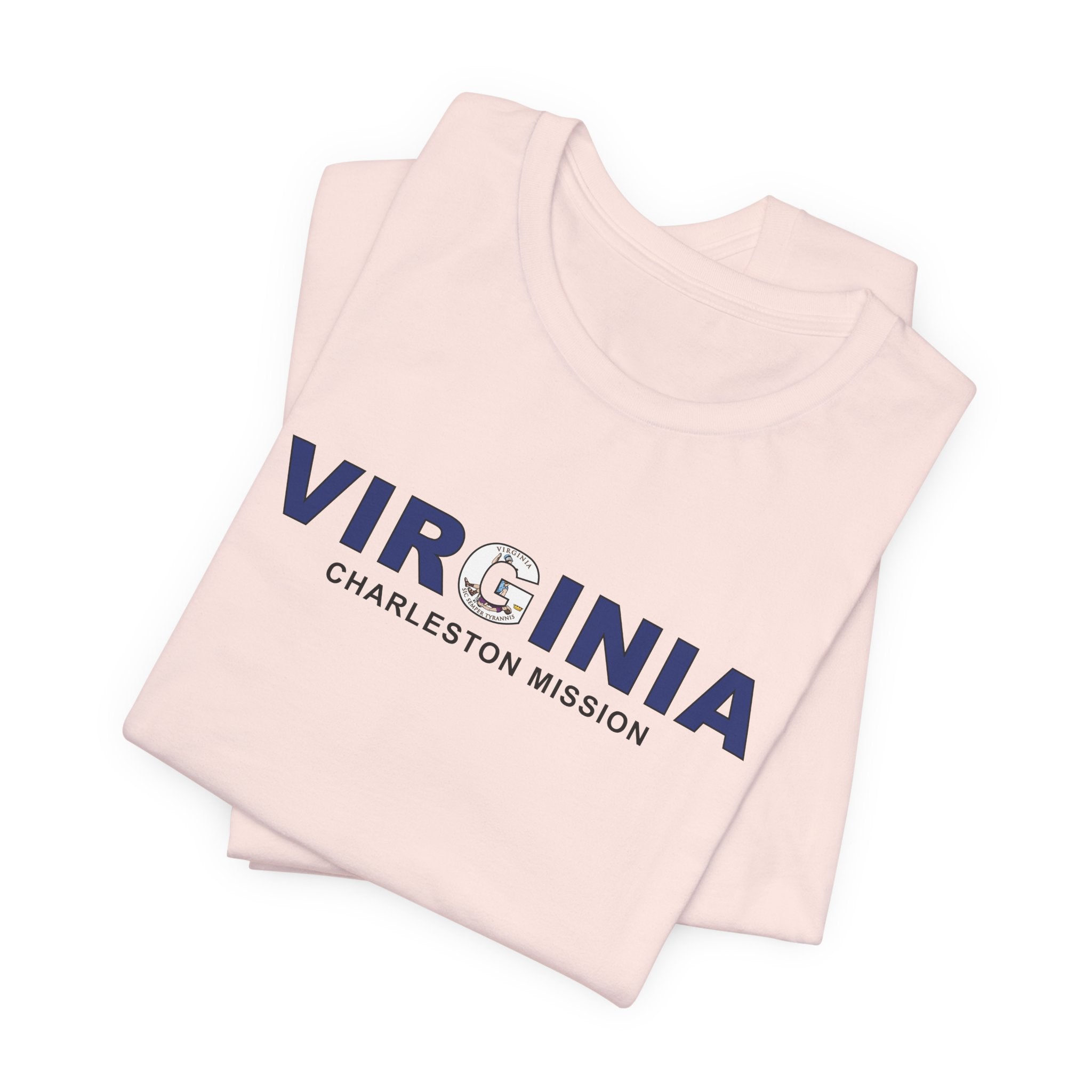 Virginia Richmond Mission Flag Title T-shirt - Mission Wishlist - LDS Missionary Gift Store
