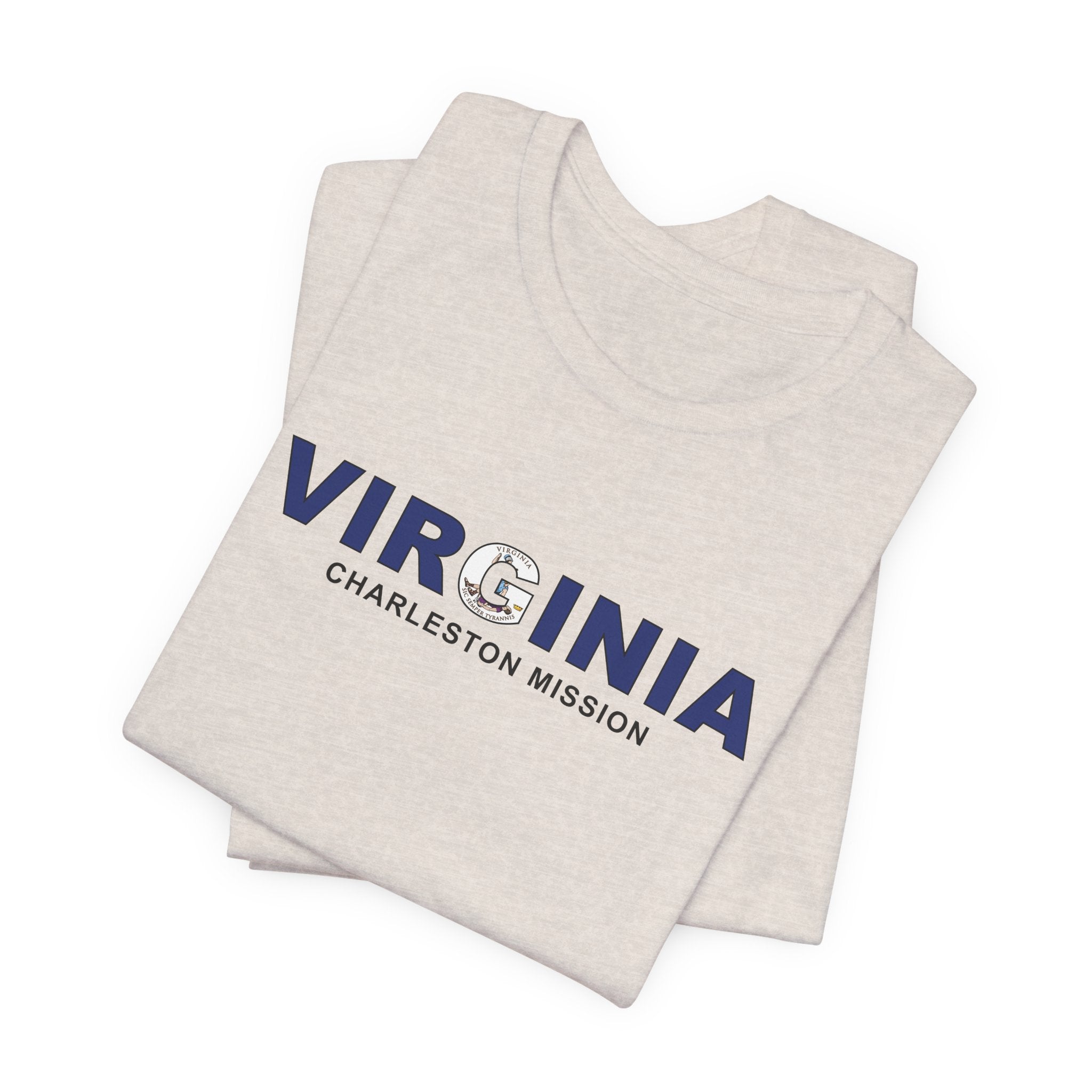 Virginia Richmond Mission Flag Title T-shirt - Mission Wishlist - LDS Missionary Gift Store