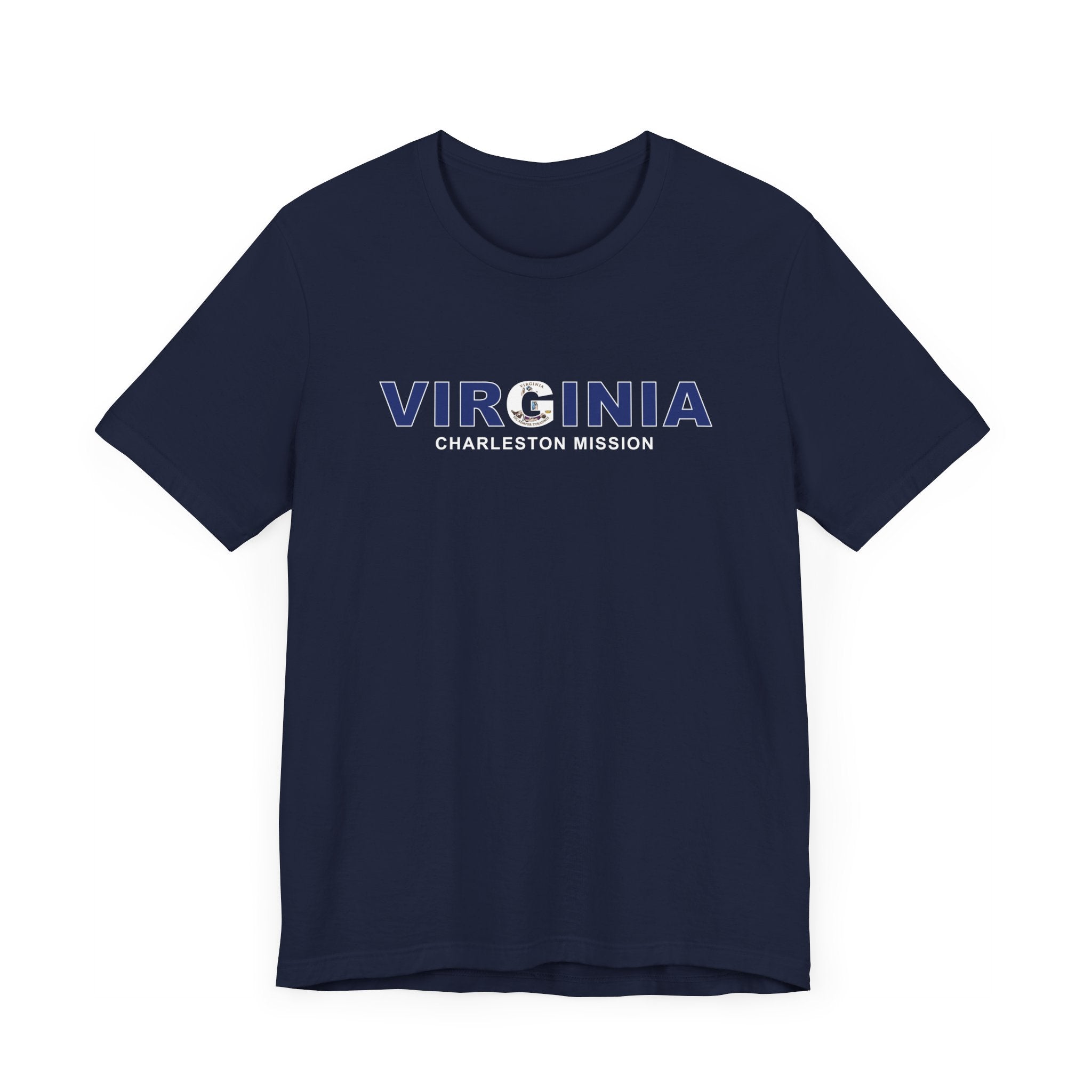 Virginia Richmond Mission Flag Title T-shirt - Mission Wishlist - LDS Missionary Gift Store