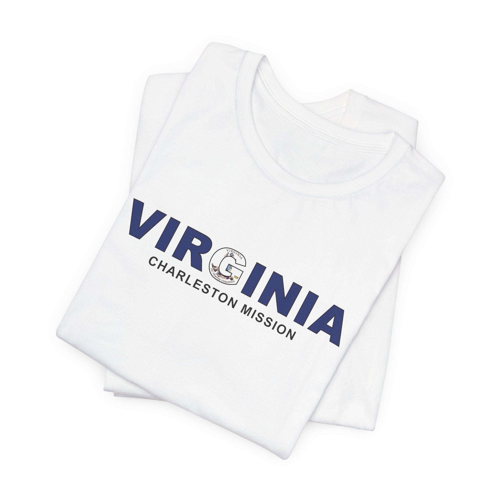Virginia Richmond Mission Flag Title T-shirt - Mission Wishlist - LDS Missionary Gift Store