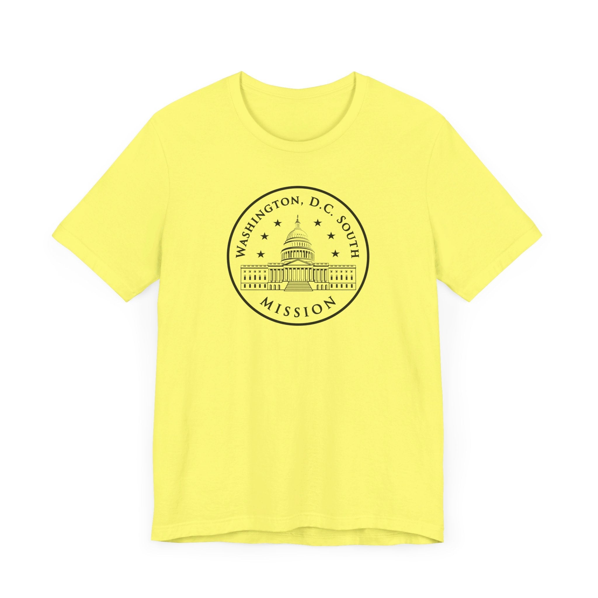 Washington DC South Mission Circular Monochrome Logo T-Shirt - Mission Wishlist - LDS Missionary Gift Store