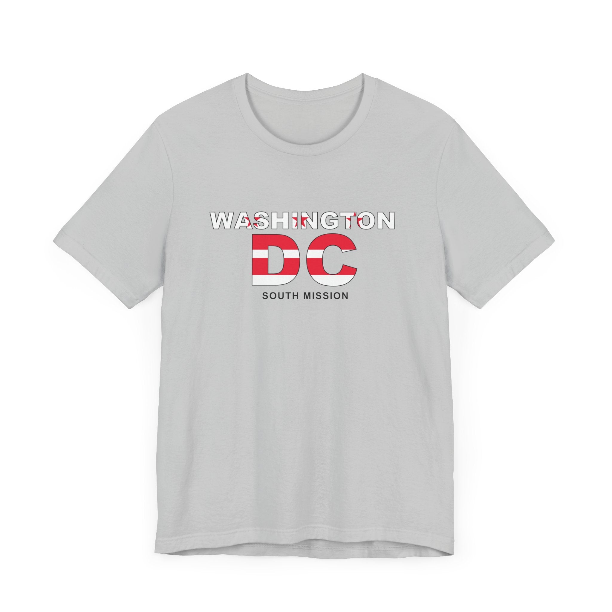 Washington DC South Mission Flag Title T-shirt - Latter-Day Saint LDS Missionary Gift - Book of Mormon