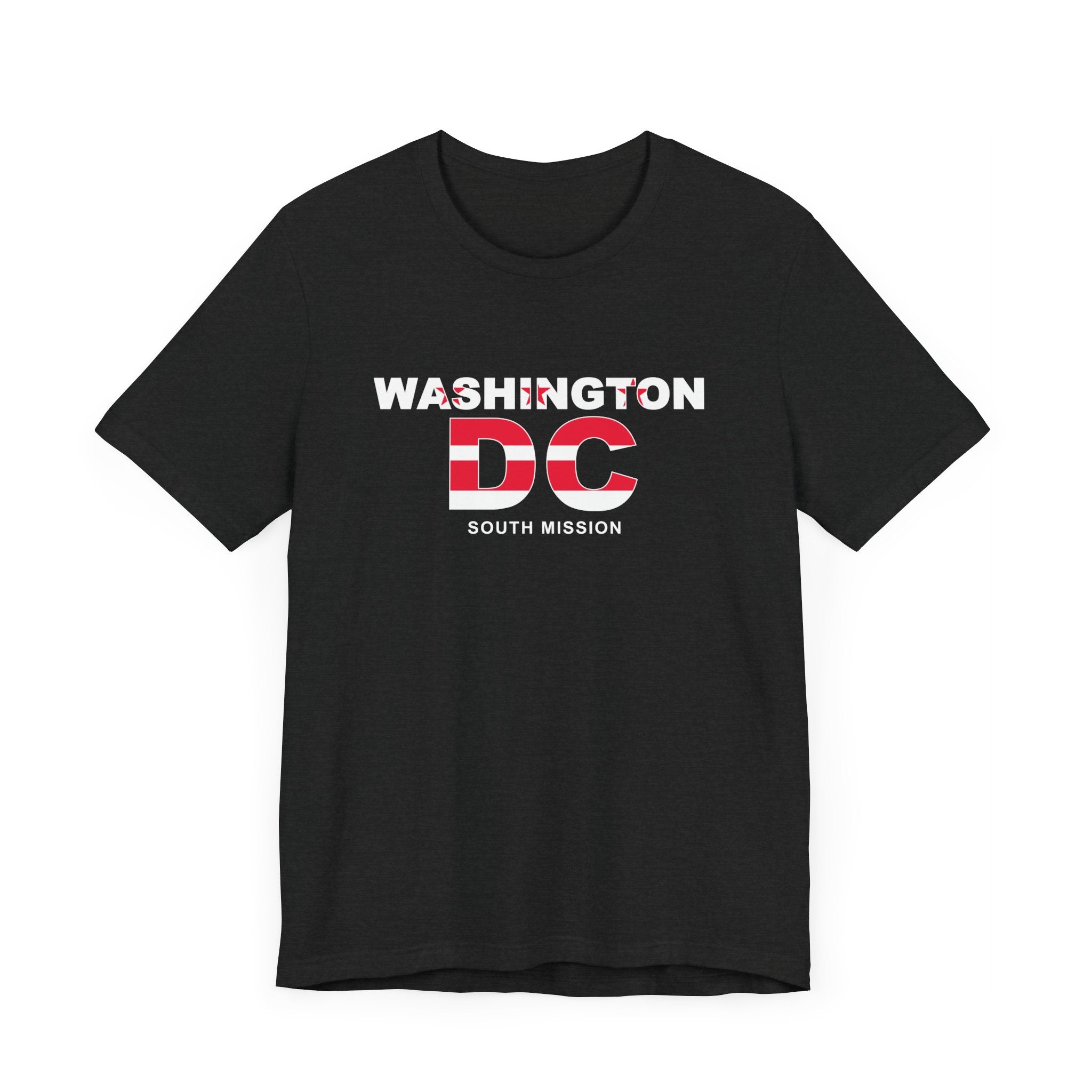 Washington DC South Mission Flag Title T-shirt - Latter-Day Saint LDS Missionary Gift - Book of Mormon