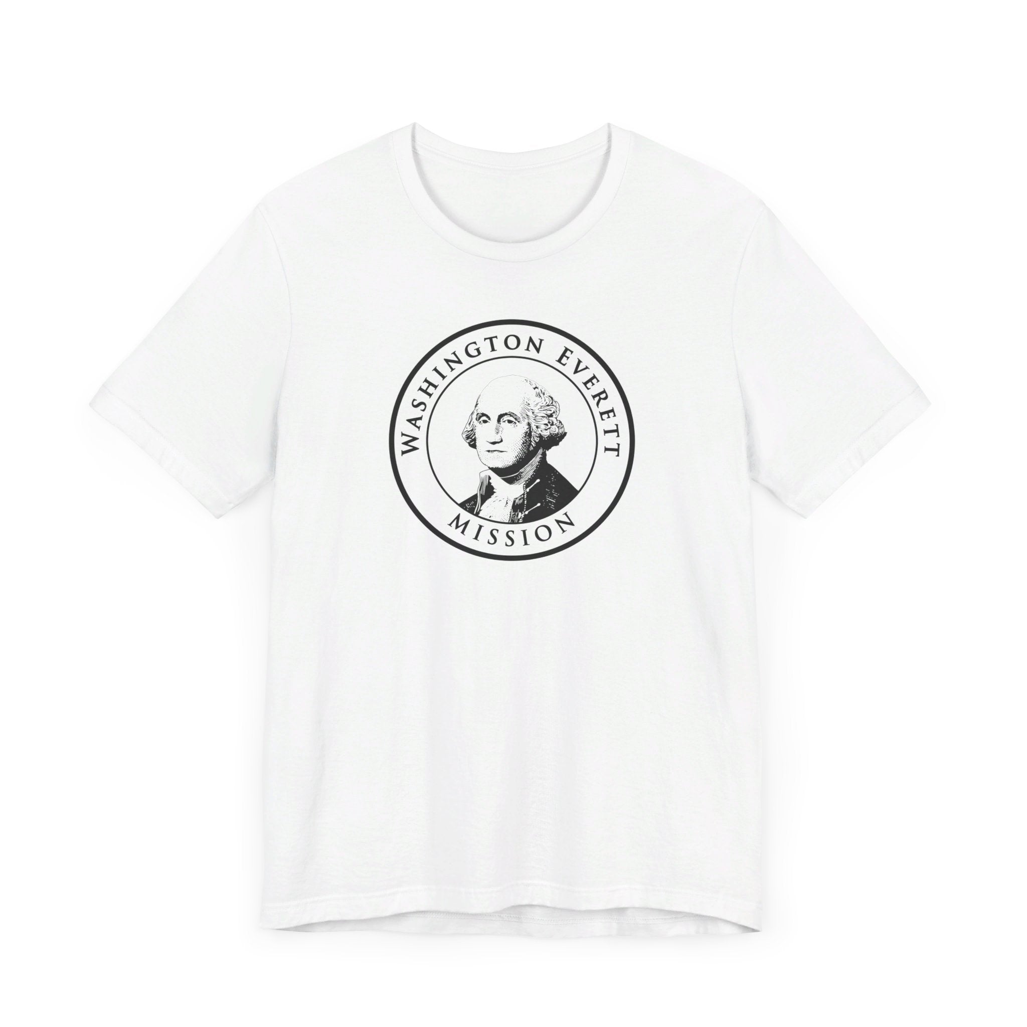 Washington Everett Mission Circular Monochrome Logo T-Shirt - Mission Wishlist - LDS Missionary Gift Store