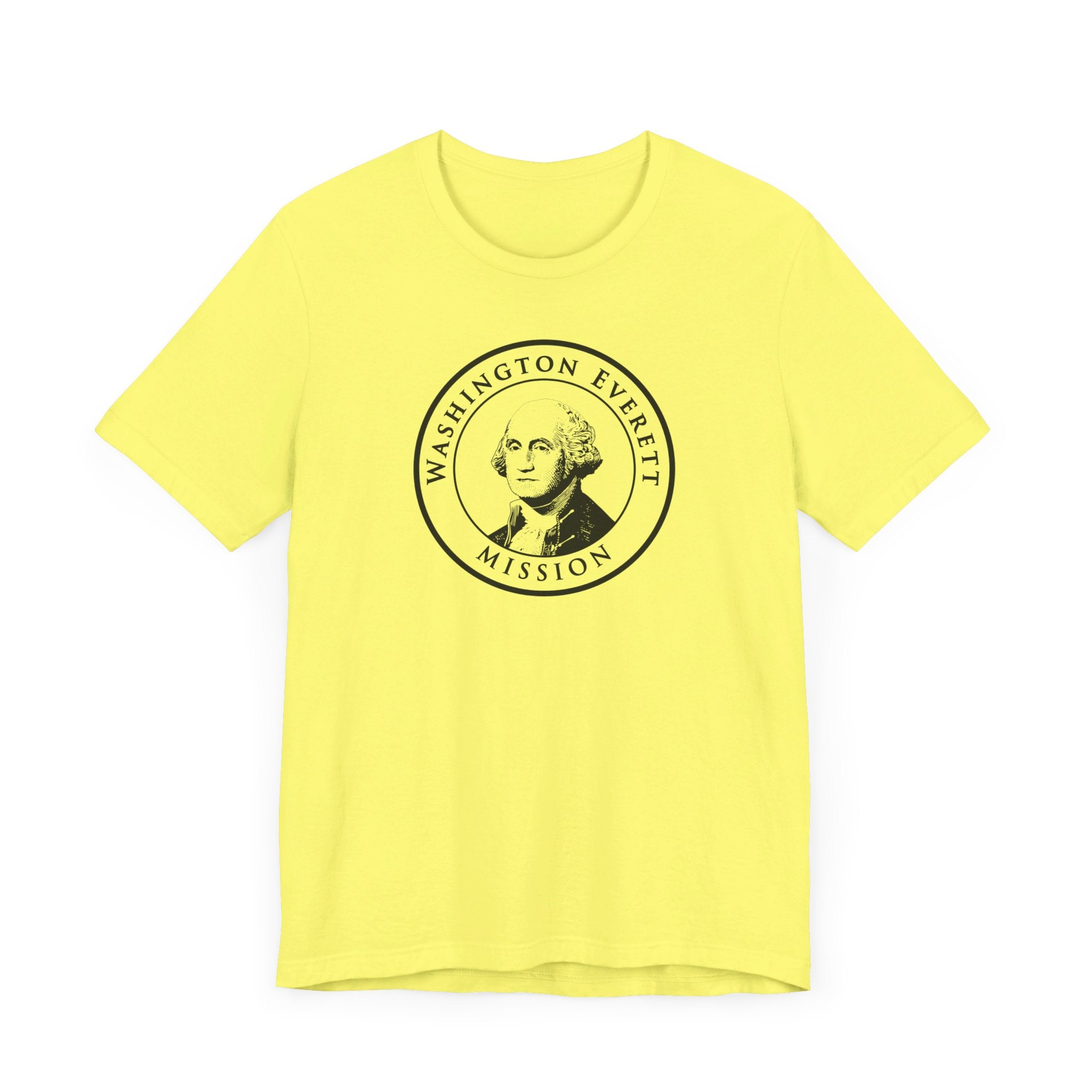 Washington Everett Mission Circular Monochrome Logo T-Shirt - Mission Wishlist - LDS Missionary Gift Store