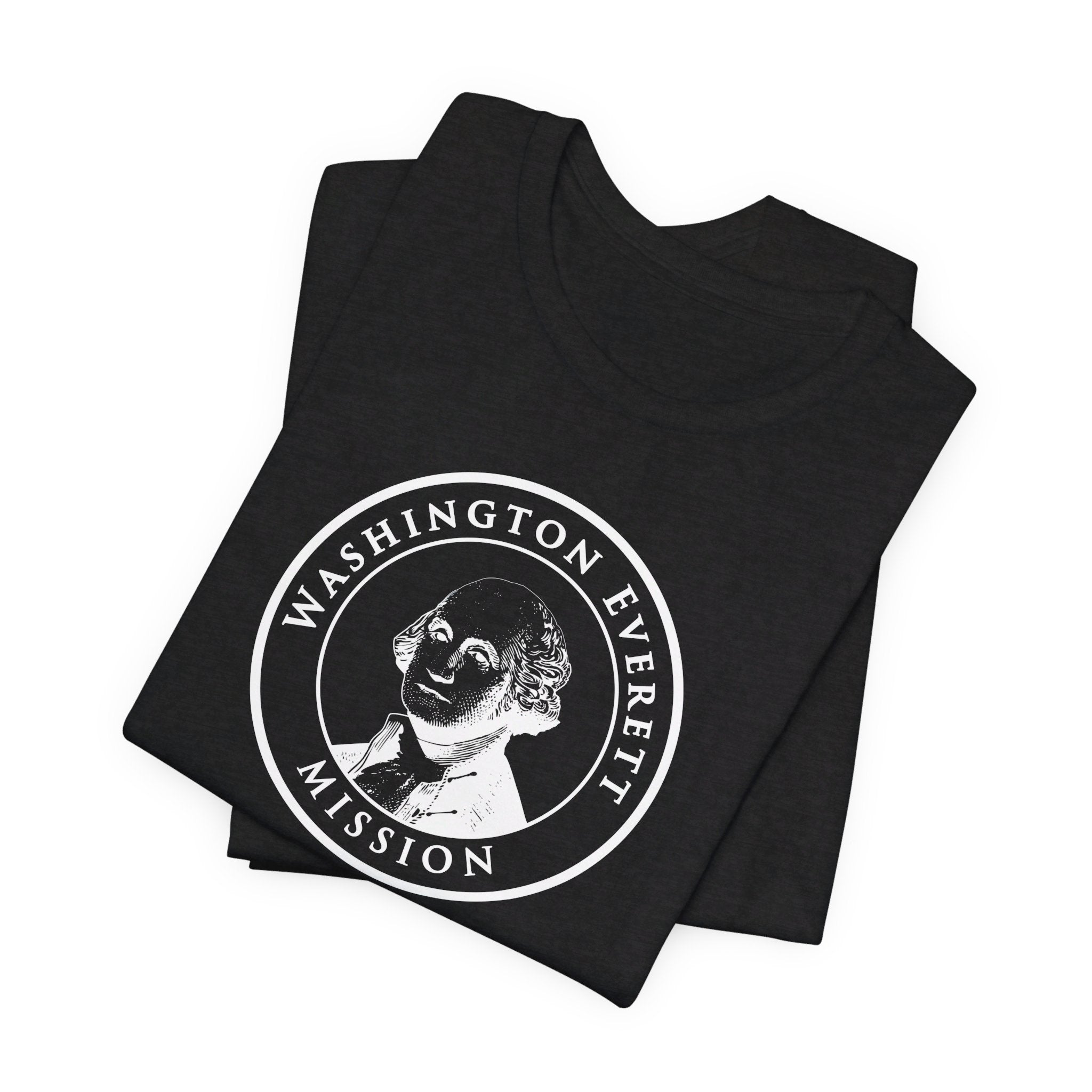 Washington Everett Mission Circular Monochrome Logo T-Shirt - Mission Wishlist - LDS Missionary Gift Store