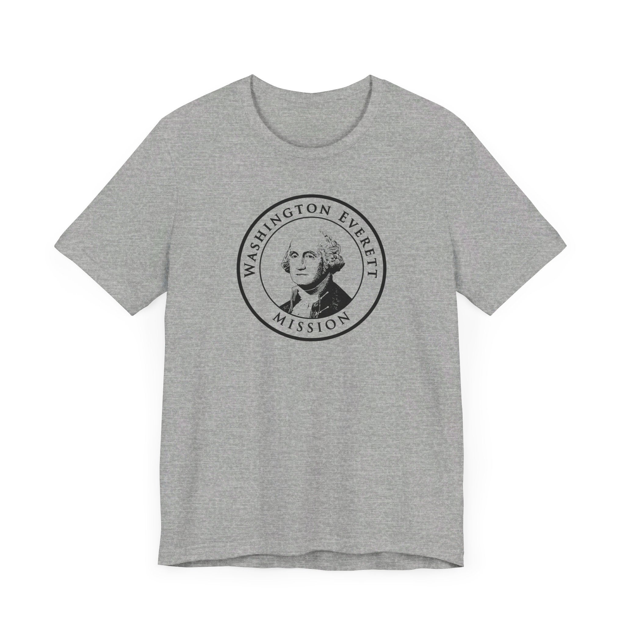 Washington Everett Mission Circular Monochrome Logo T-Shirt - Mission Wishlist - LDS Missionary Gift Store
