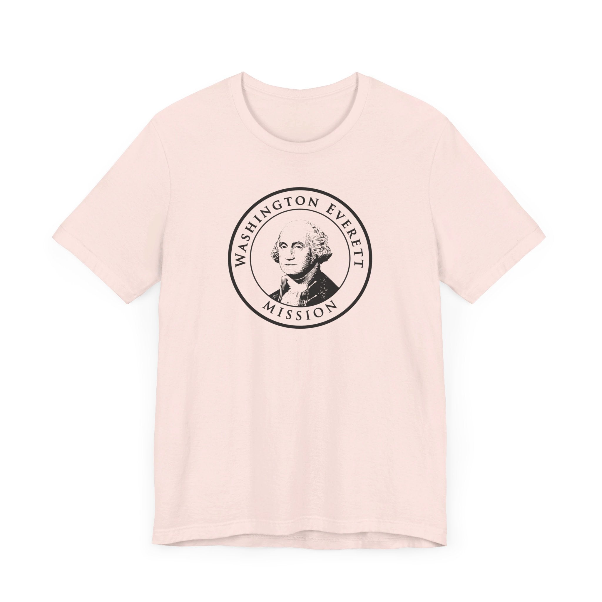 Washington Everett Mission Circular Monochrome Logo T-Shirt - Mission Wishlist - LDS Missionary Gift Store
