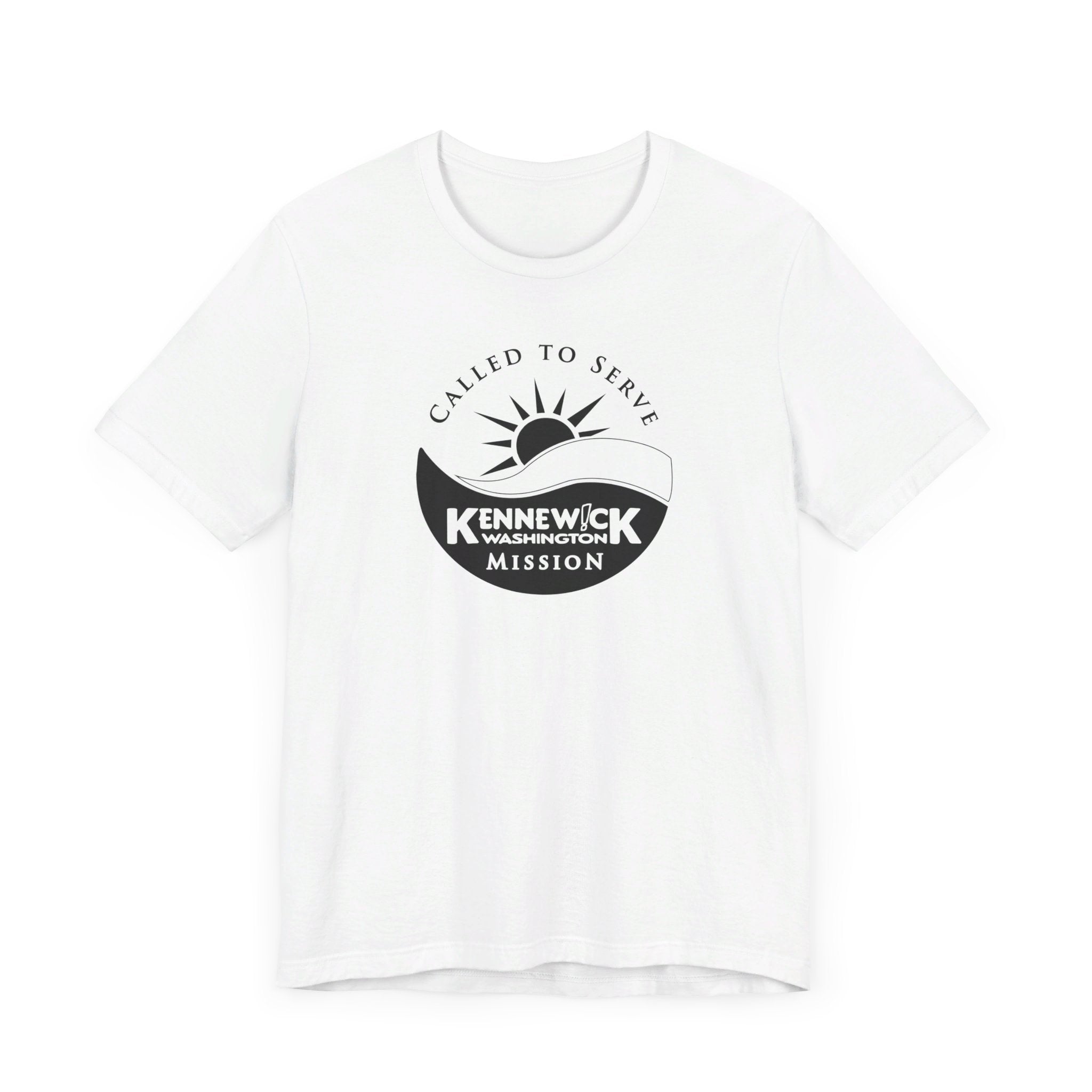 Washington Kennewick Mission Circular Monochrome Logo T-Shirt - Mission Wishlist - LDS Missionary Gift Store