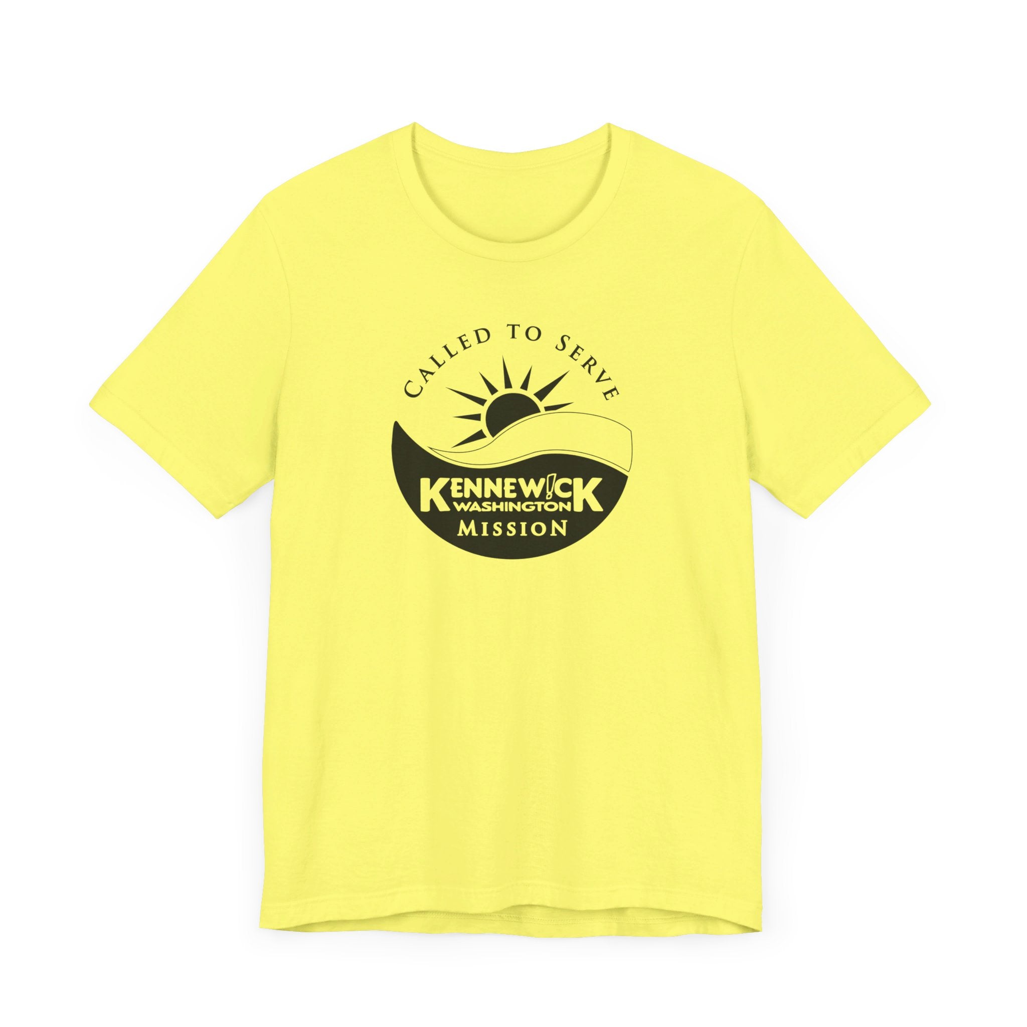 Washington Kennewick Mission Circular Monochrome Logo T-Shirt - Mission Wishlist - LDS Missionary Gift Store