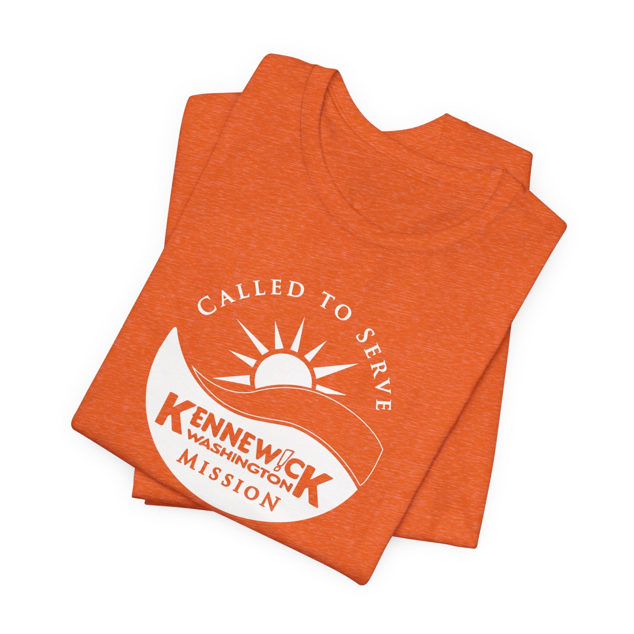 Washington Kennewick Mission Circular Monochrome Logo T-Shirt - Mission Wishlist - LDS Missionary Gift Store