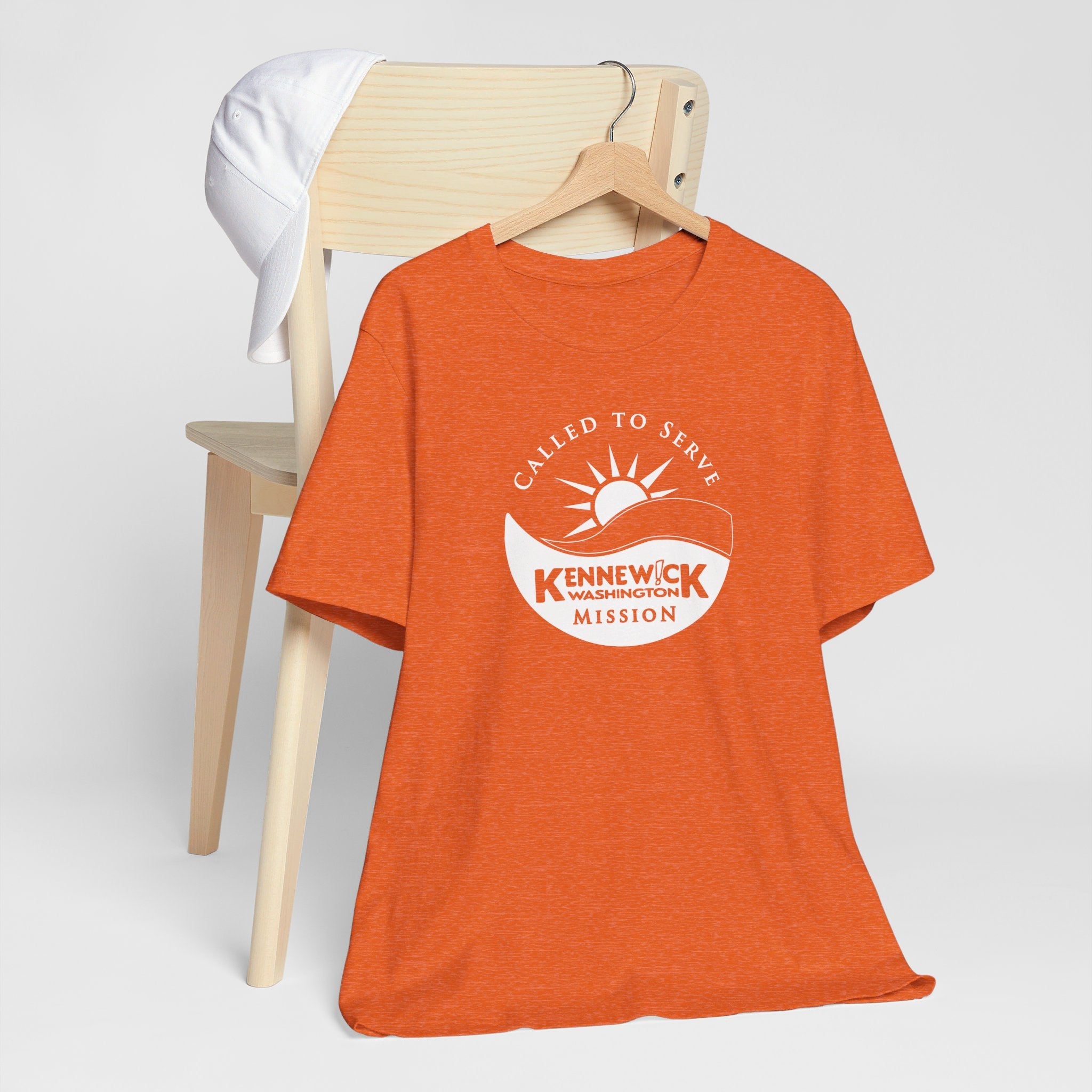 Washington Kennewick Mission Circular Monochrome Logo T-Shirt - Mission Wishlist - LDS Missionary Gift Store