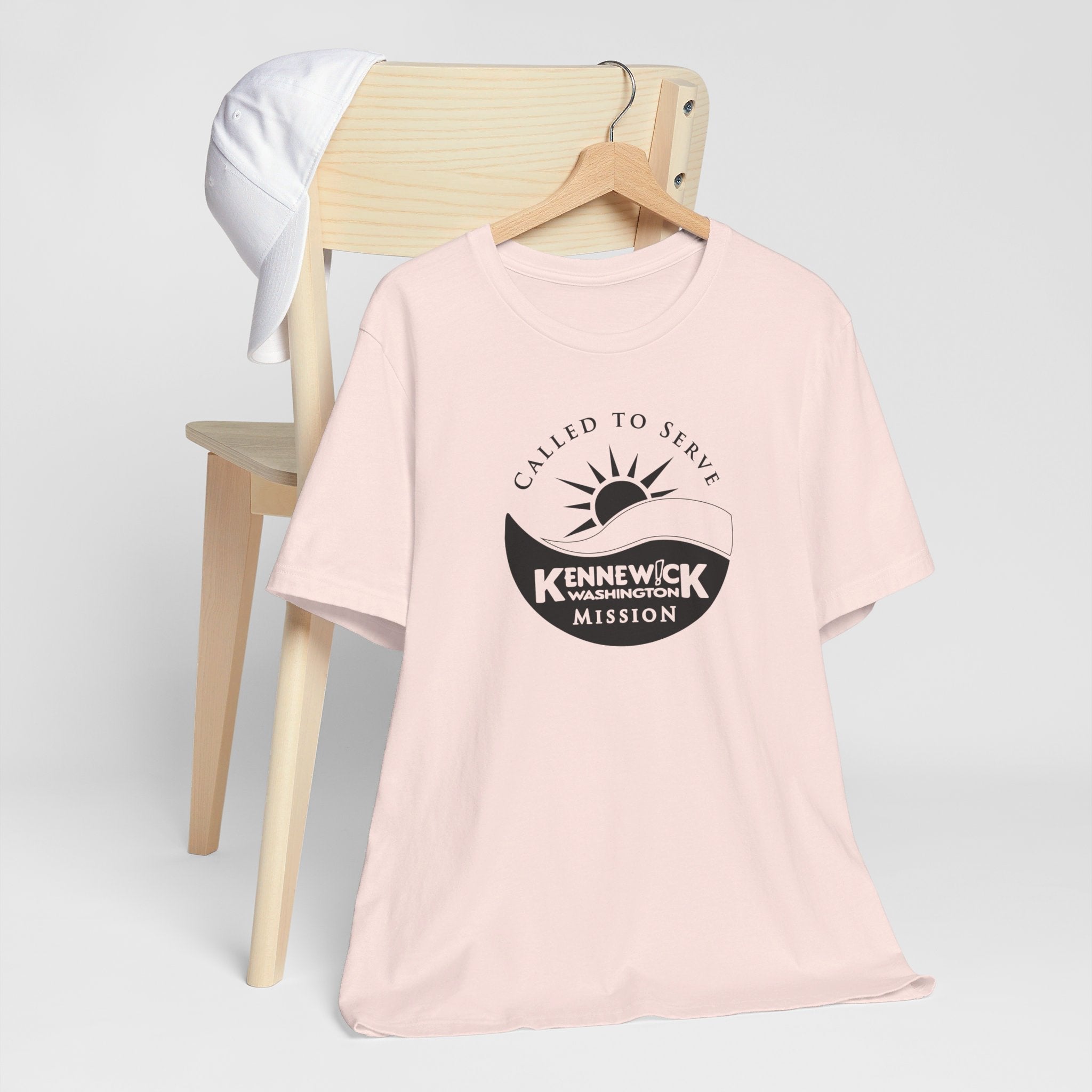 Washington Kennewick Mission Circular Monochrome Logo T-Shirt - Mission Wishlist - LDS Missionary Gift Store