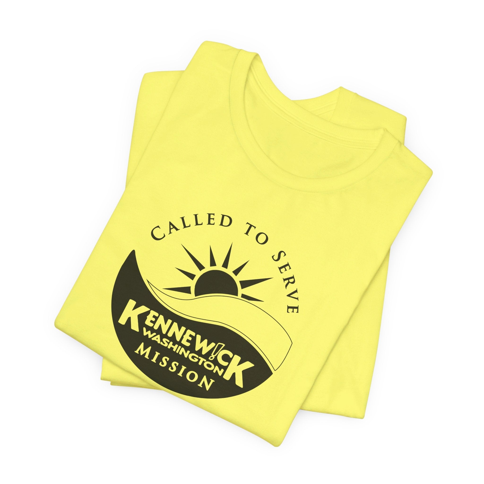 Washington Kennewick Mission Circular Monochrome Logo T-Shirt - Mission Wishlist - LDS Missionary Gift Store