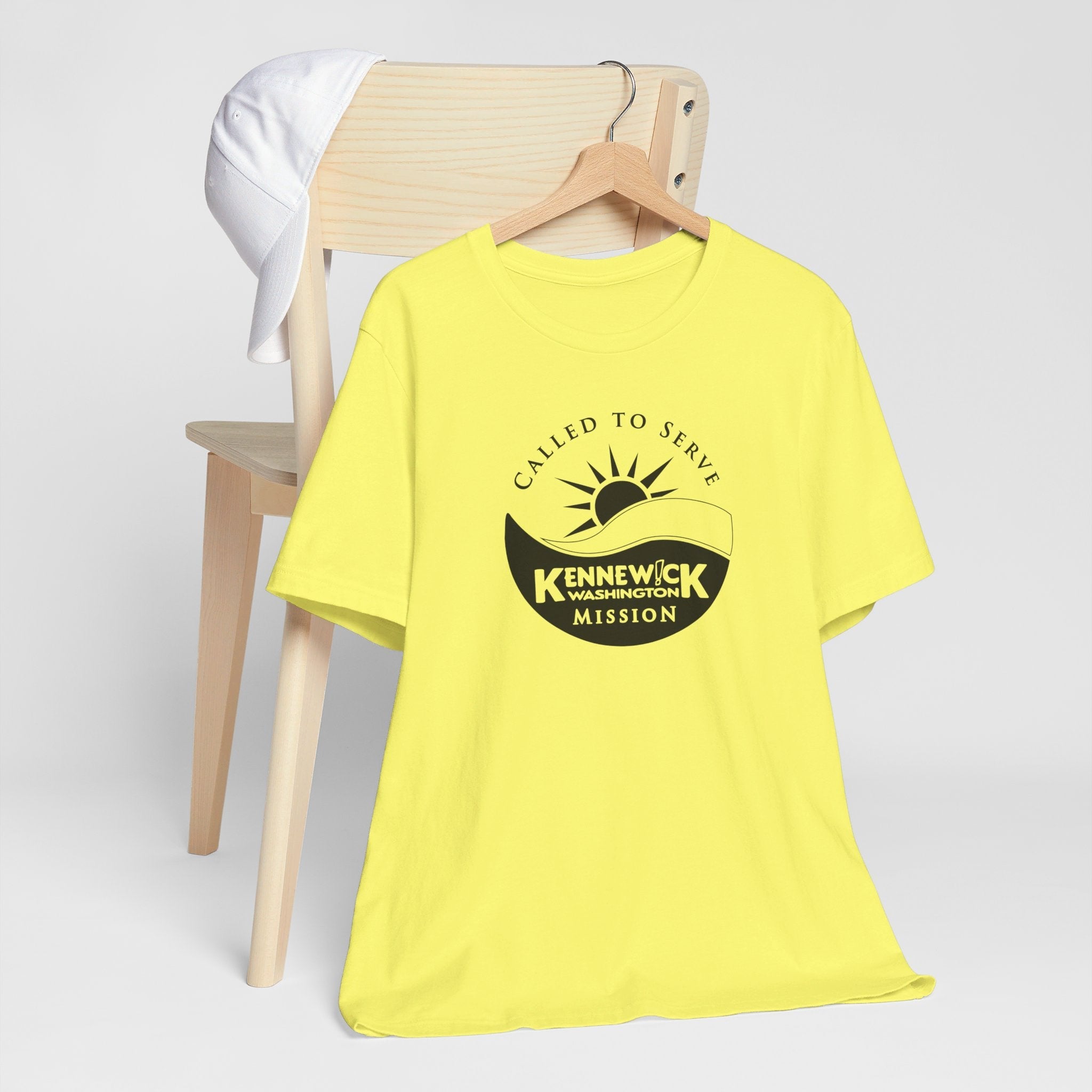 Washington Kennewick Mission Circular Monochrome Logo T-Shirt - Mission Wishlist - LDS Missionary Gift Store