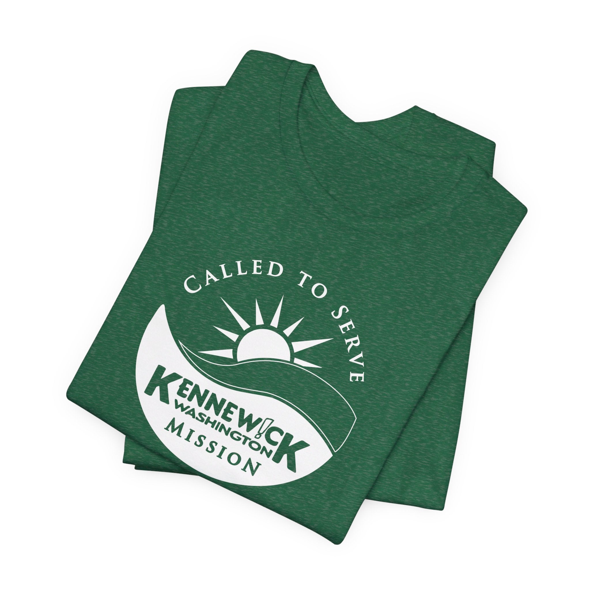Washington Kennewick Mission Circular Monochrome Logo T-Shirt - Mission Wishlist - LDS Missionary Gift Store