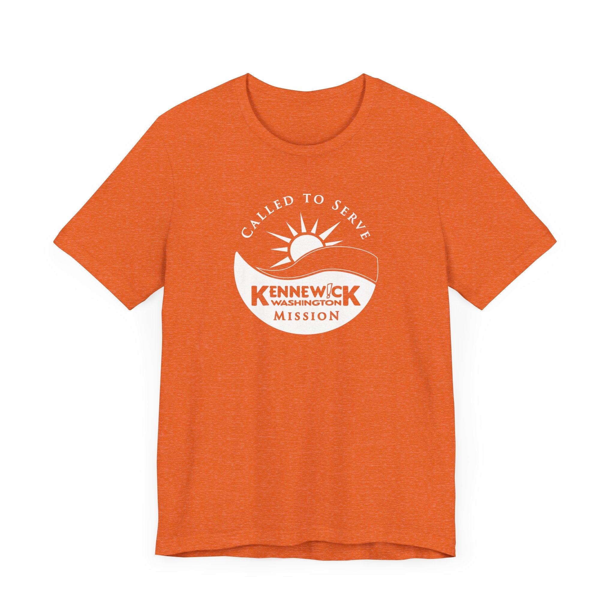 Washington Kennewick Mission Circular Monochrome Logo T-Shirt - Mission Wishlist - LDS Missionary Gift Store