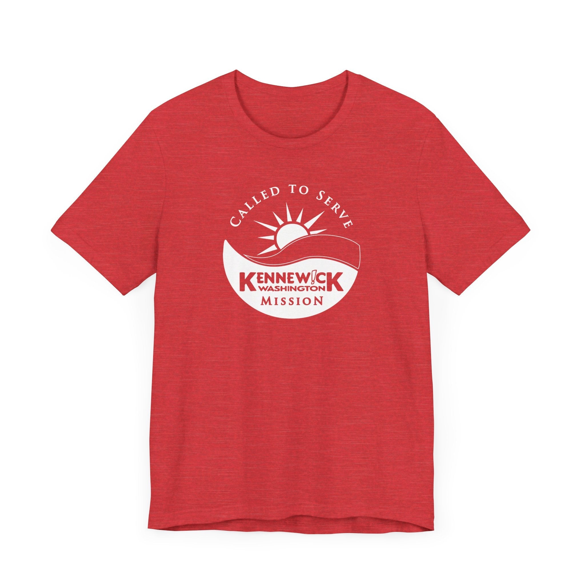 Washington Kennewick Mission Circular Monochrome Logo T-Shirt - Mission Wishlist - LDS Missionary Gift Store