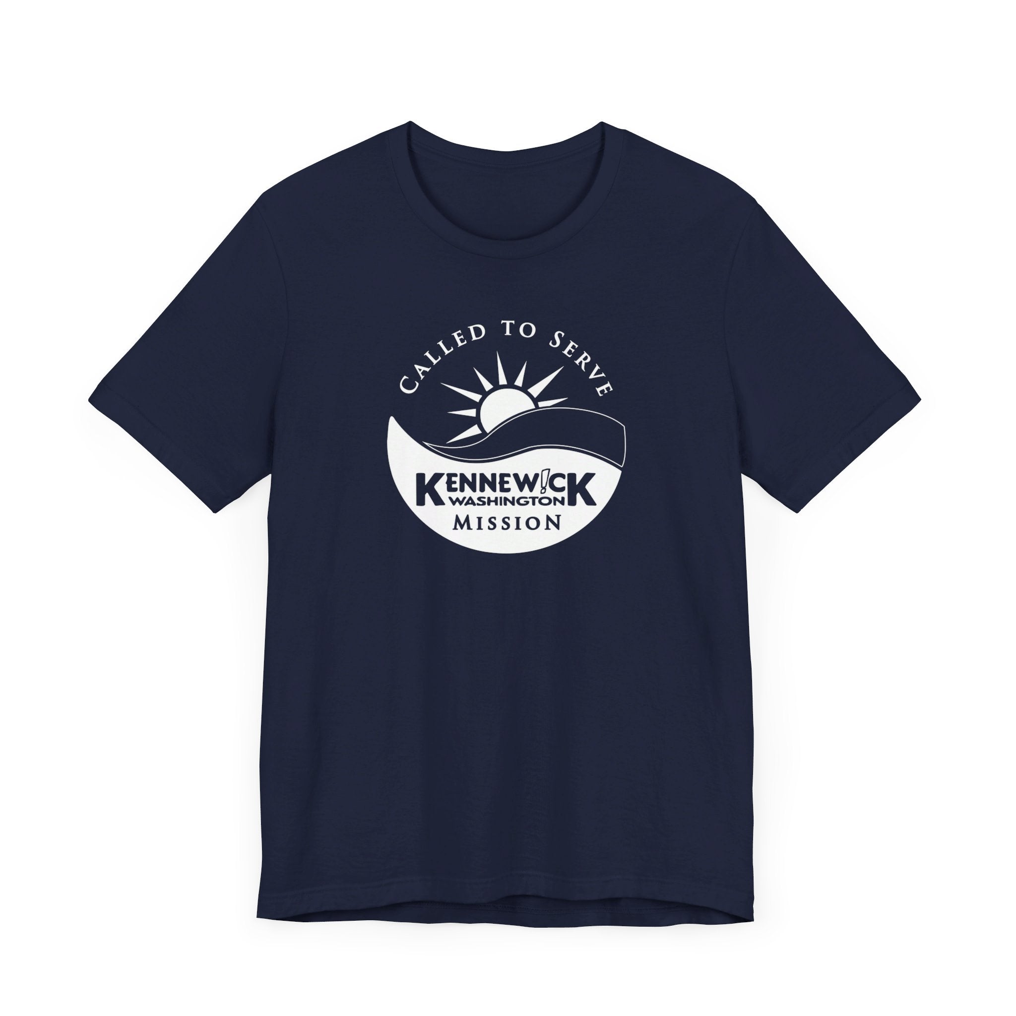 Washington Kennewick Mission Circular Monochrome Logo T-Shirt - Mission Wishlist - LDS Missionary Gift Store