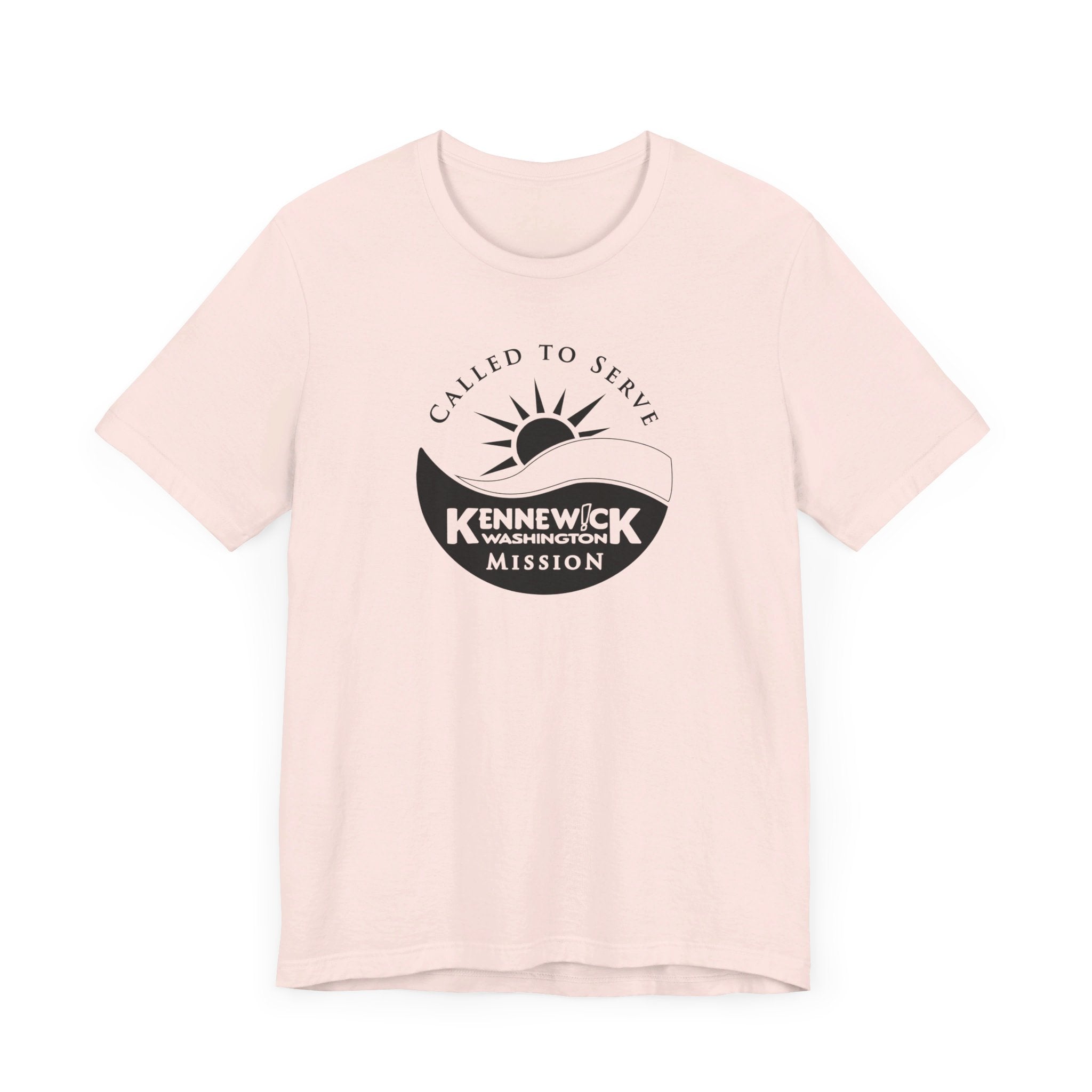 Washington Kennewick Mission Circular Monochrome Logo T-Shirt - Mission Wishlist - LDS Missionary Gift Store