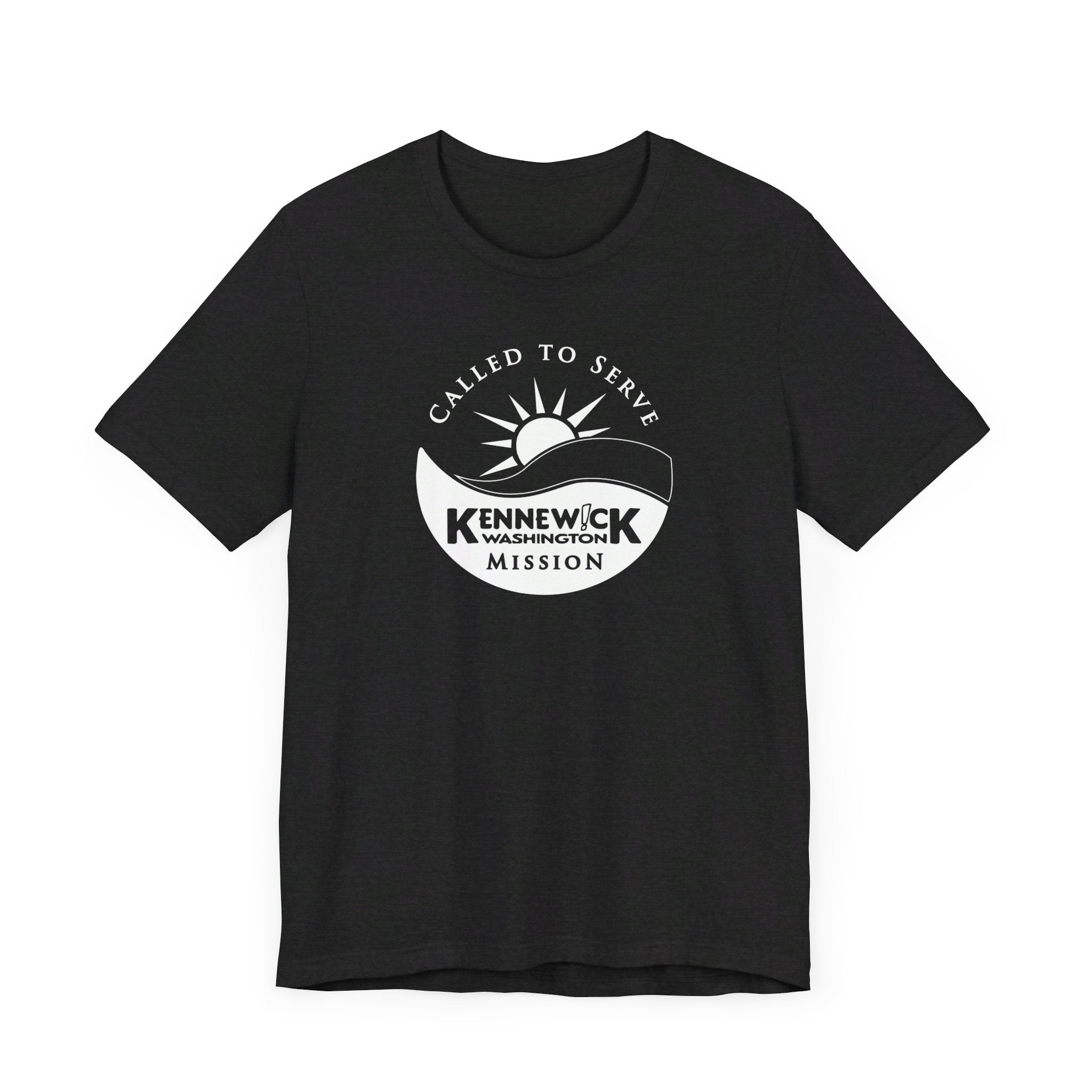 Washington Kennewick Mission Circular Monochrome Logo T-Shirt - Mission Wishlist - LDS Missionary Gift Store