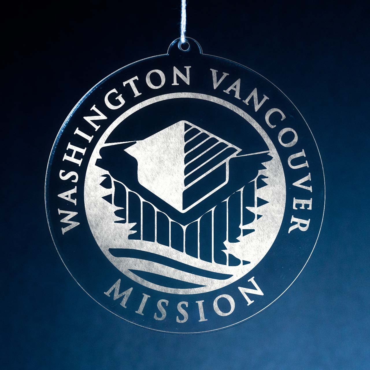 Washington Vancouver Mission Christmas Ornament - Latter-Day Saint LDS Missionary Gift - Book of Mormon